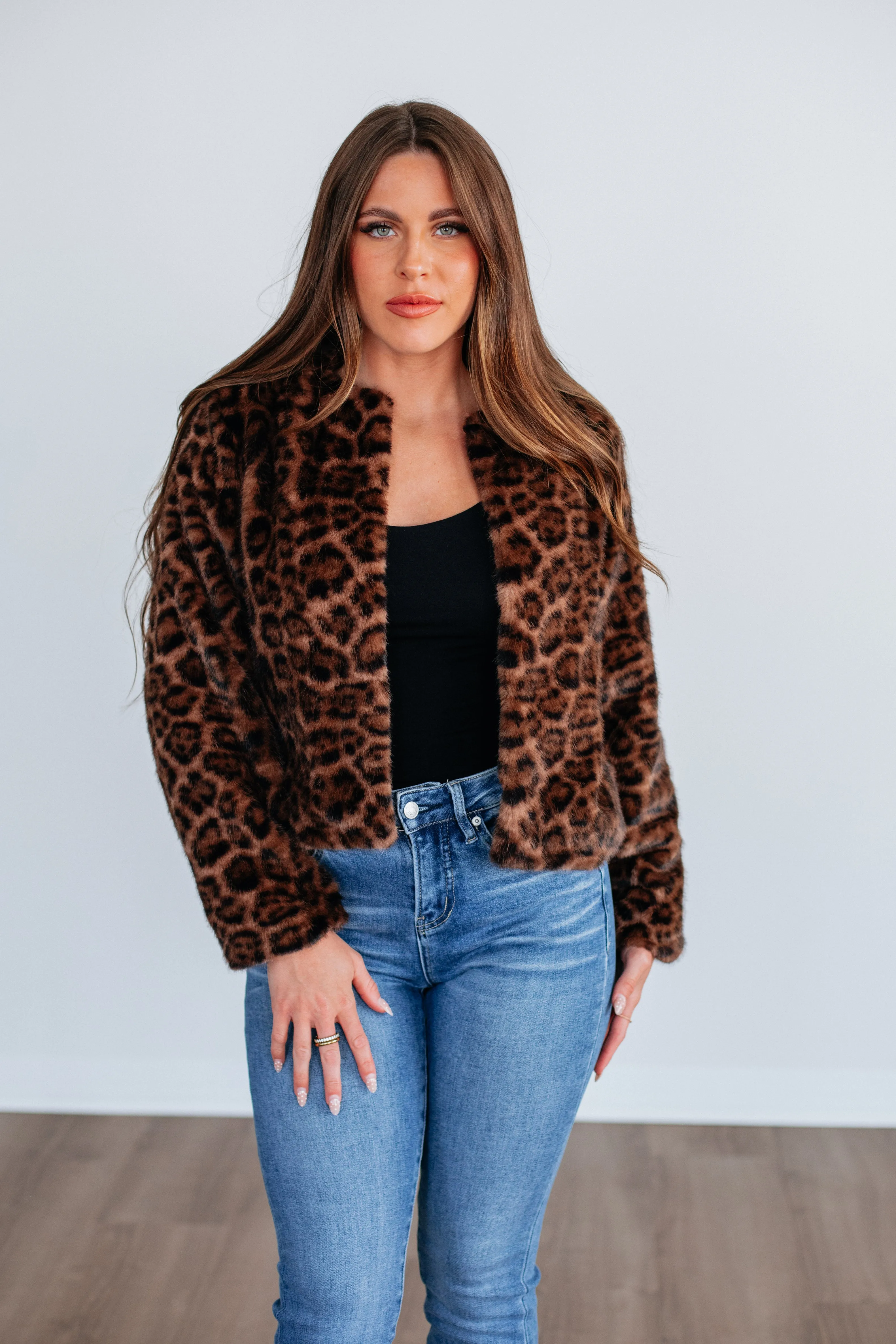 Leopard Love Jacket sold by Wild Oak Boutique