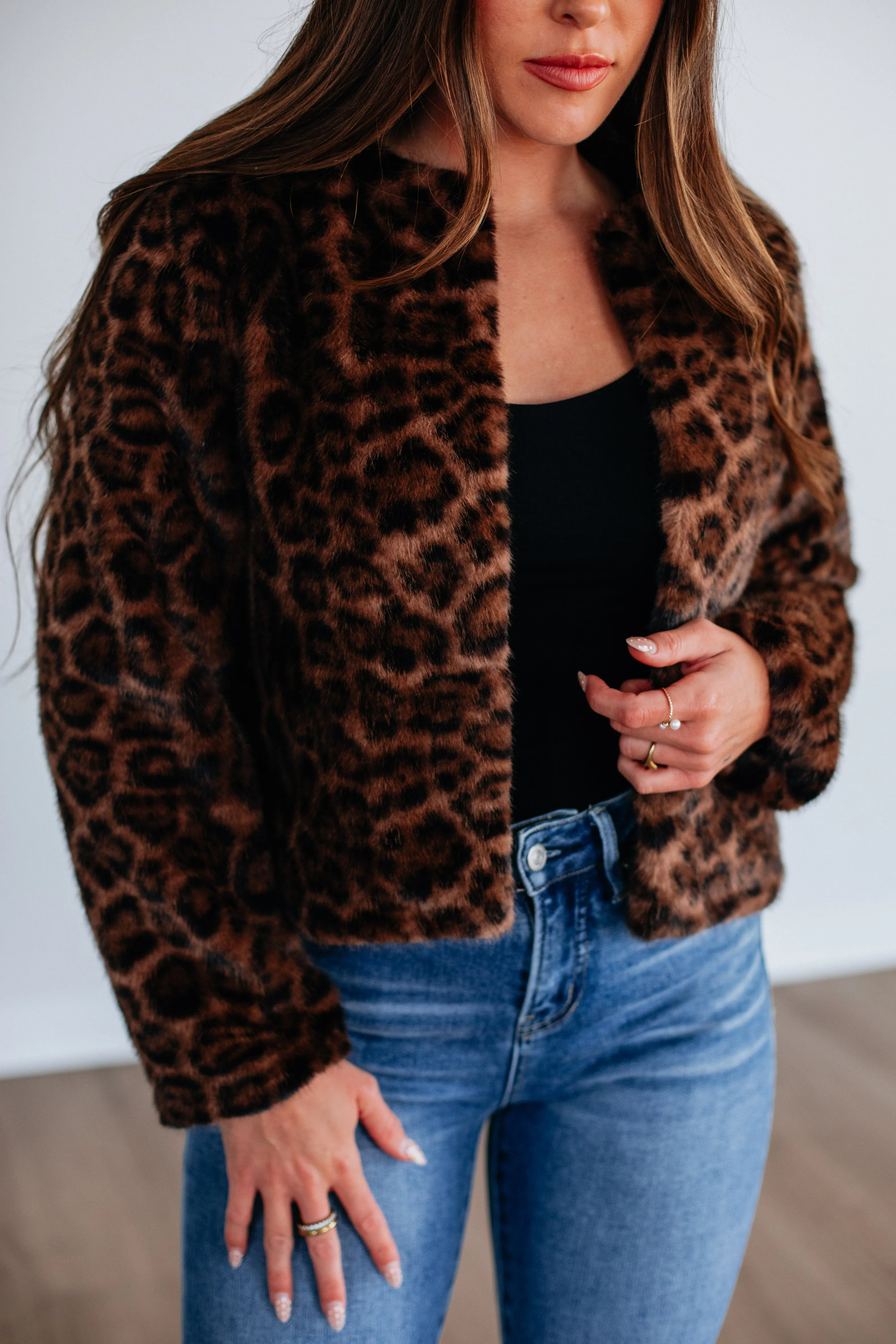 Leopard Love Jacket sold by Wild Oak Boutique product image thumbnail 2