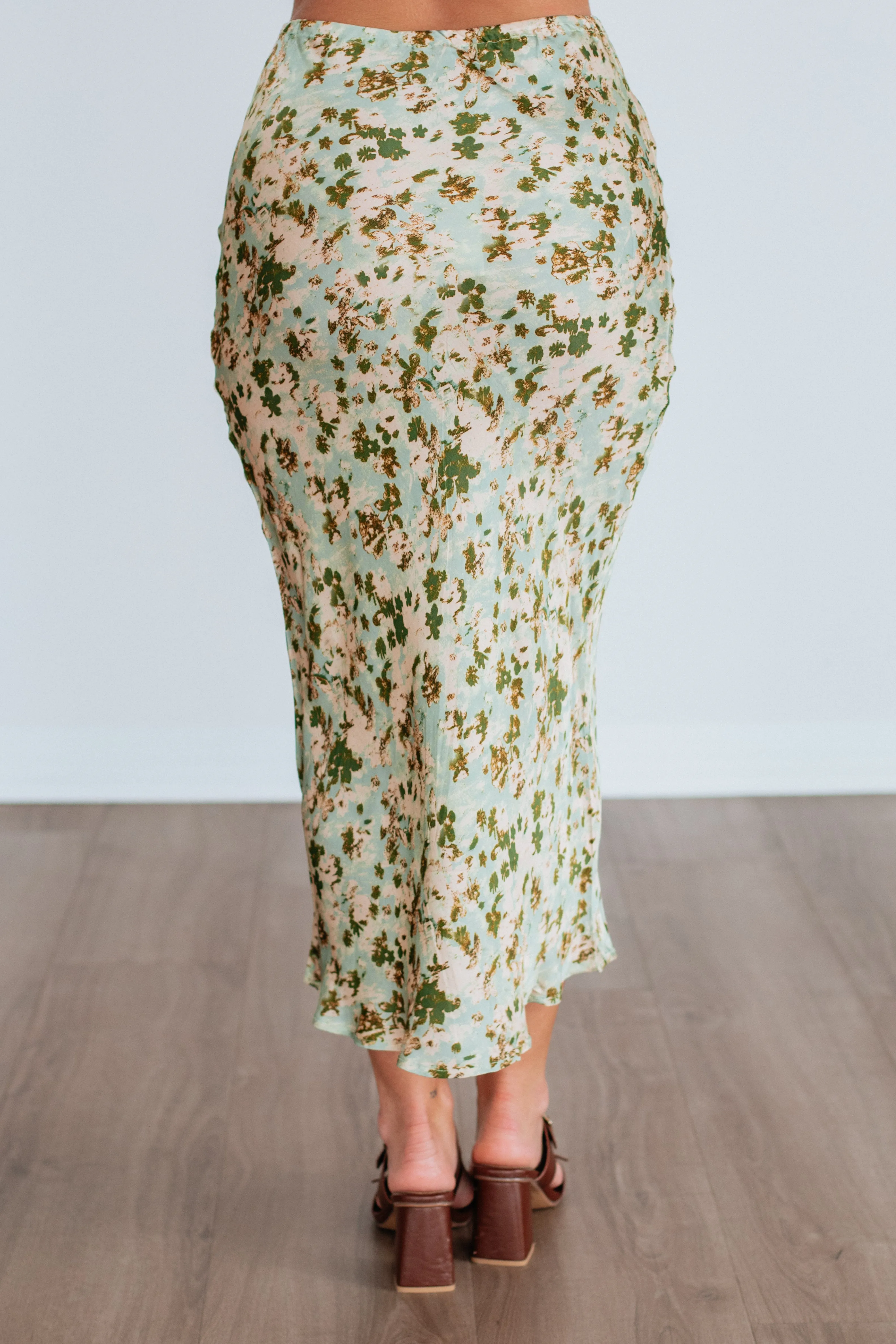 Adrienne Floral Skirt sold by Wild Oak Boutique product image thumbnail 5