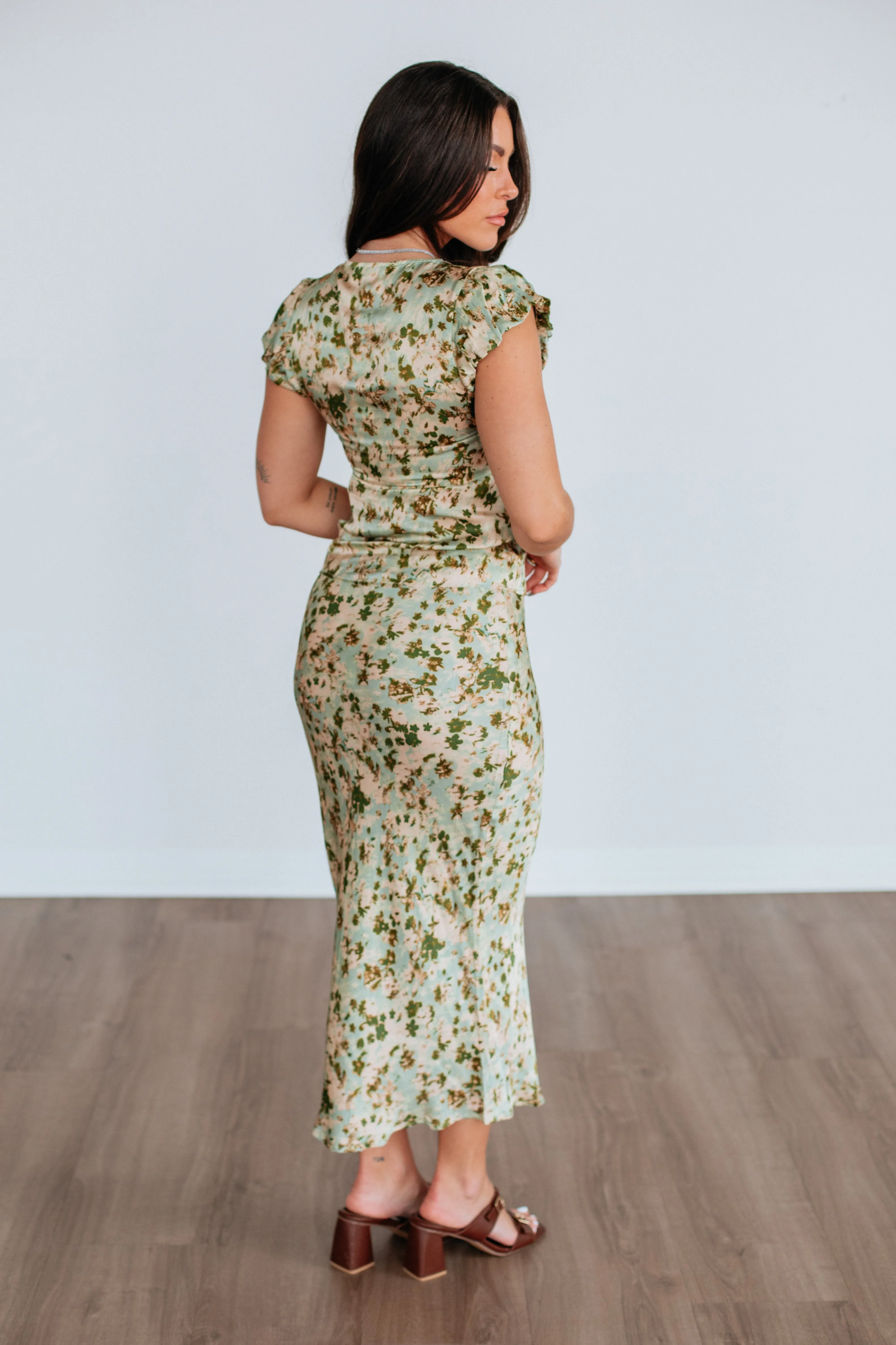 Adrienne Floral Top sold by Wild Oak Boutique product image thumbnail 5