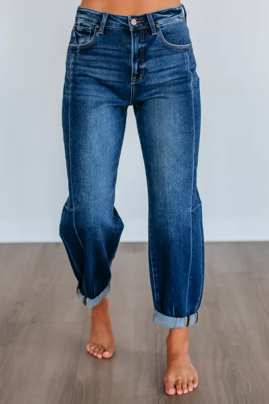 Jaden Risen Jeans - Dark Wash sold by Wild Oak Boutique