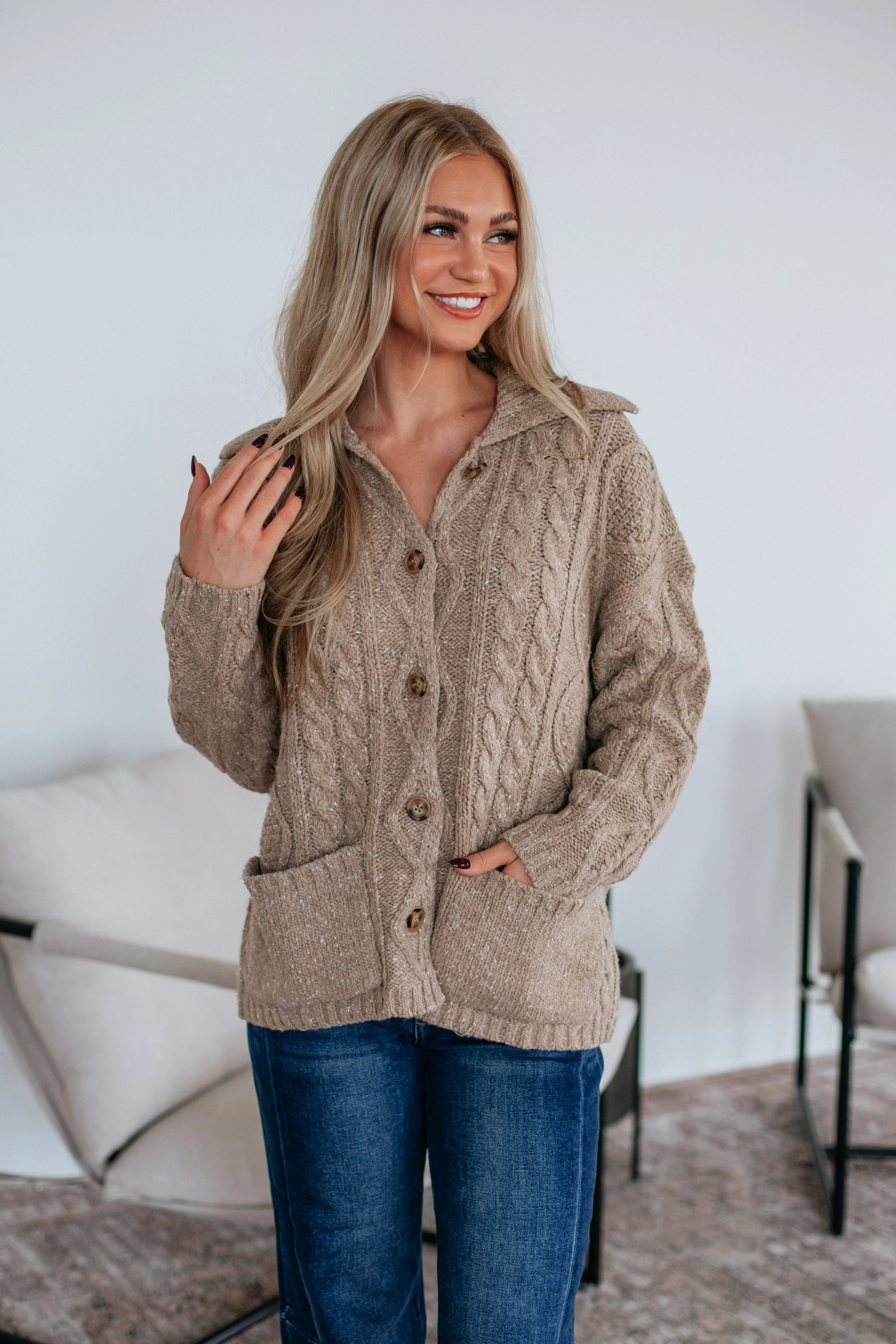 Charity Oversized Cardigan sold by Wild Oak Boutique product image thumbnail 4
