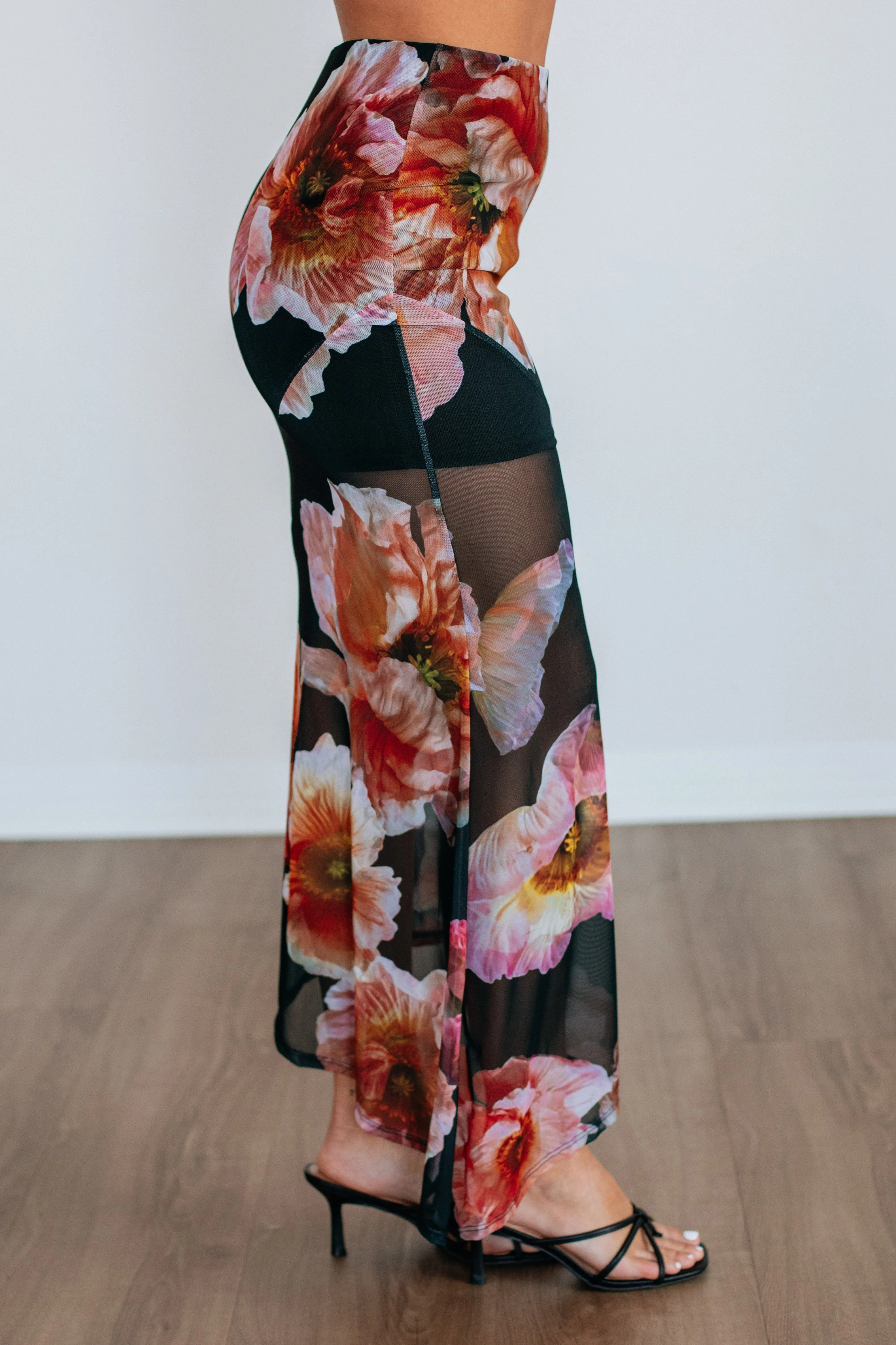 Camellia Floral Skirt sold by Wild Oak Boutique product image thumbnail 3