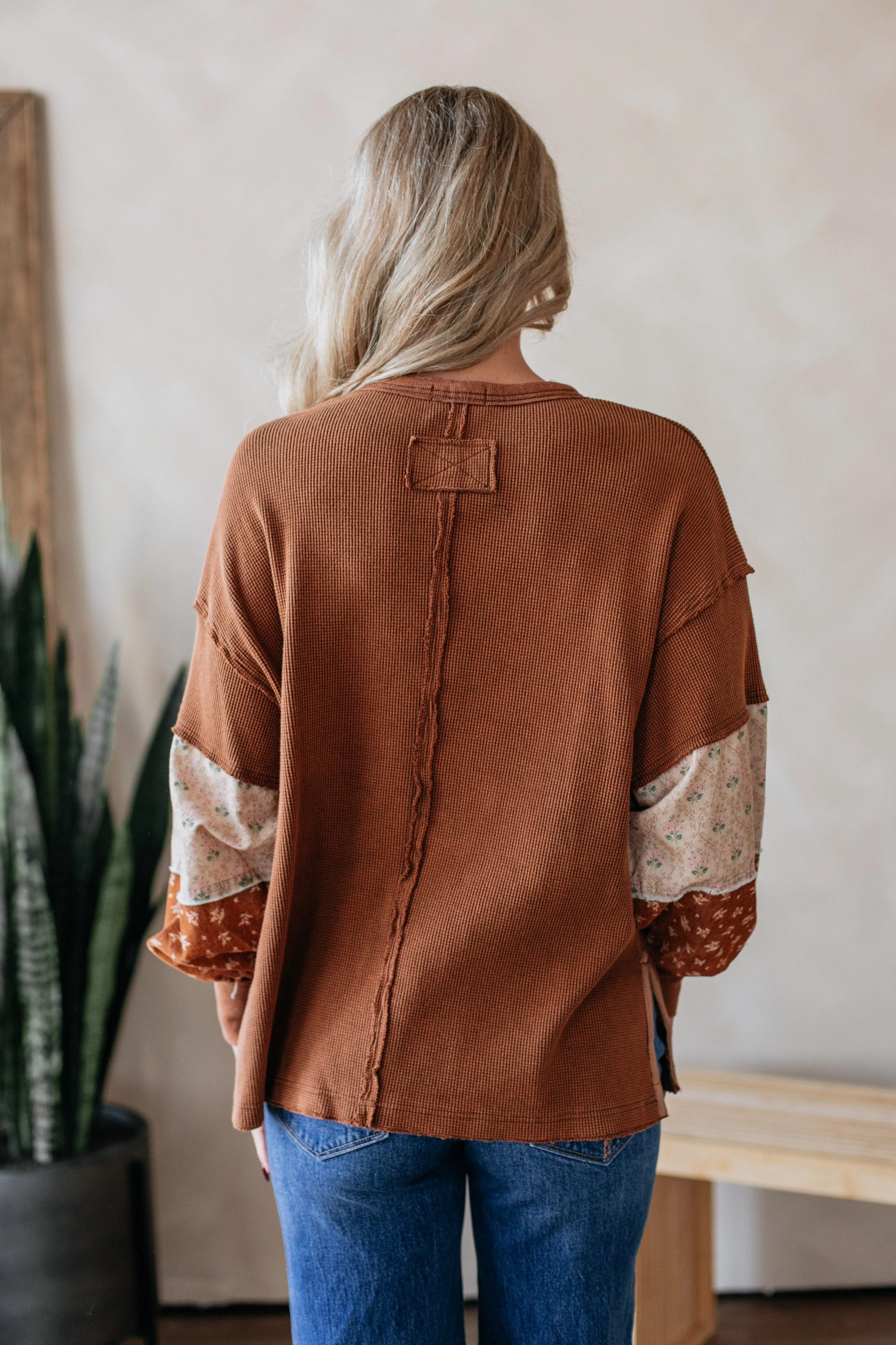 Clementine Contrast Top sold by Wild Oak Boutique product image thumbnail 5