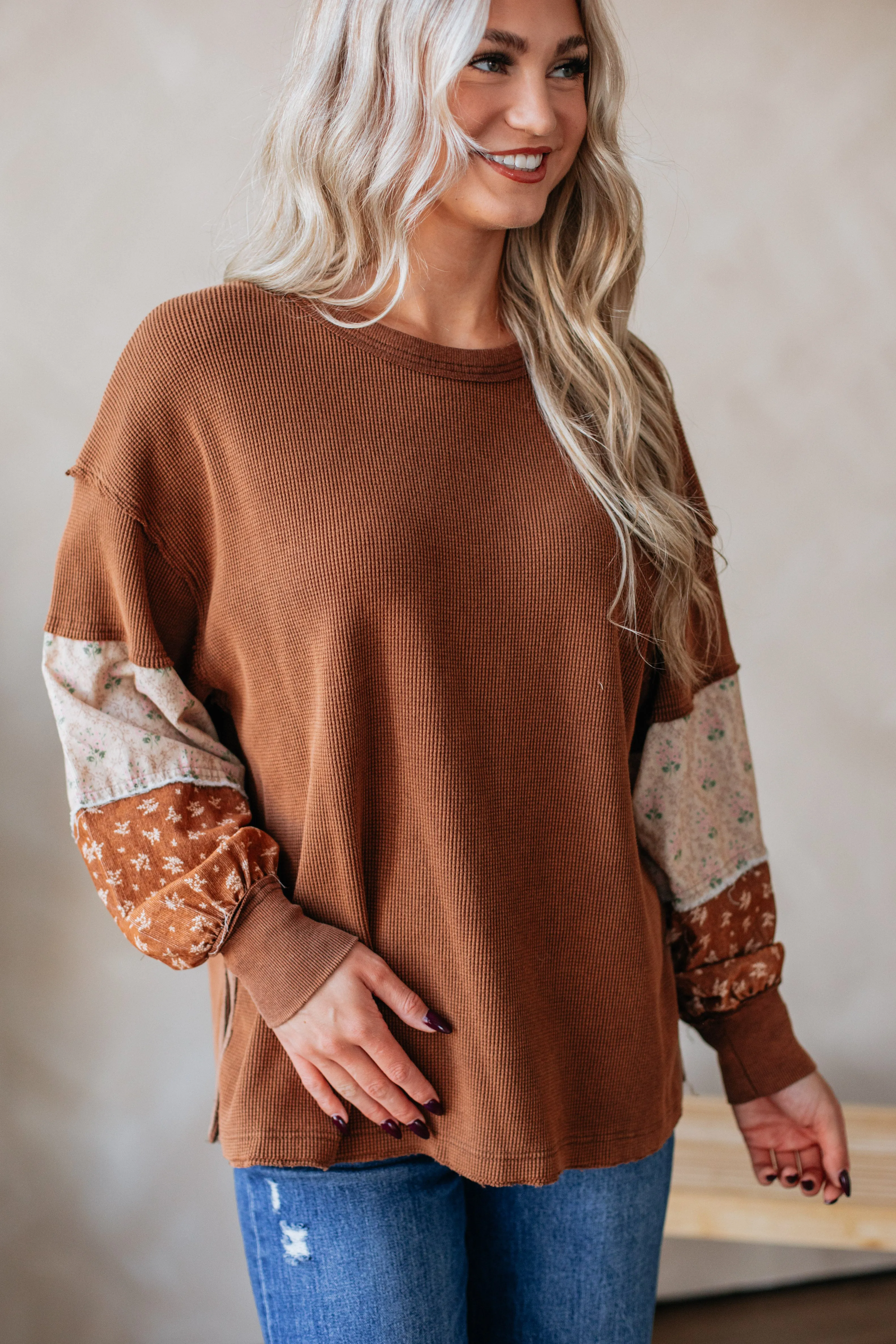 Clementine Contrast Top sold by Wild Oak Boutique product image thumbnail 2
