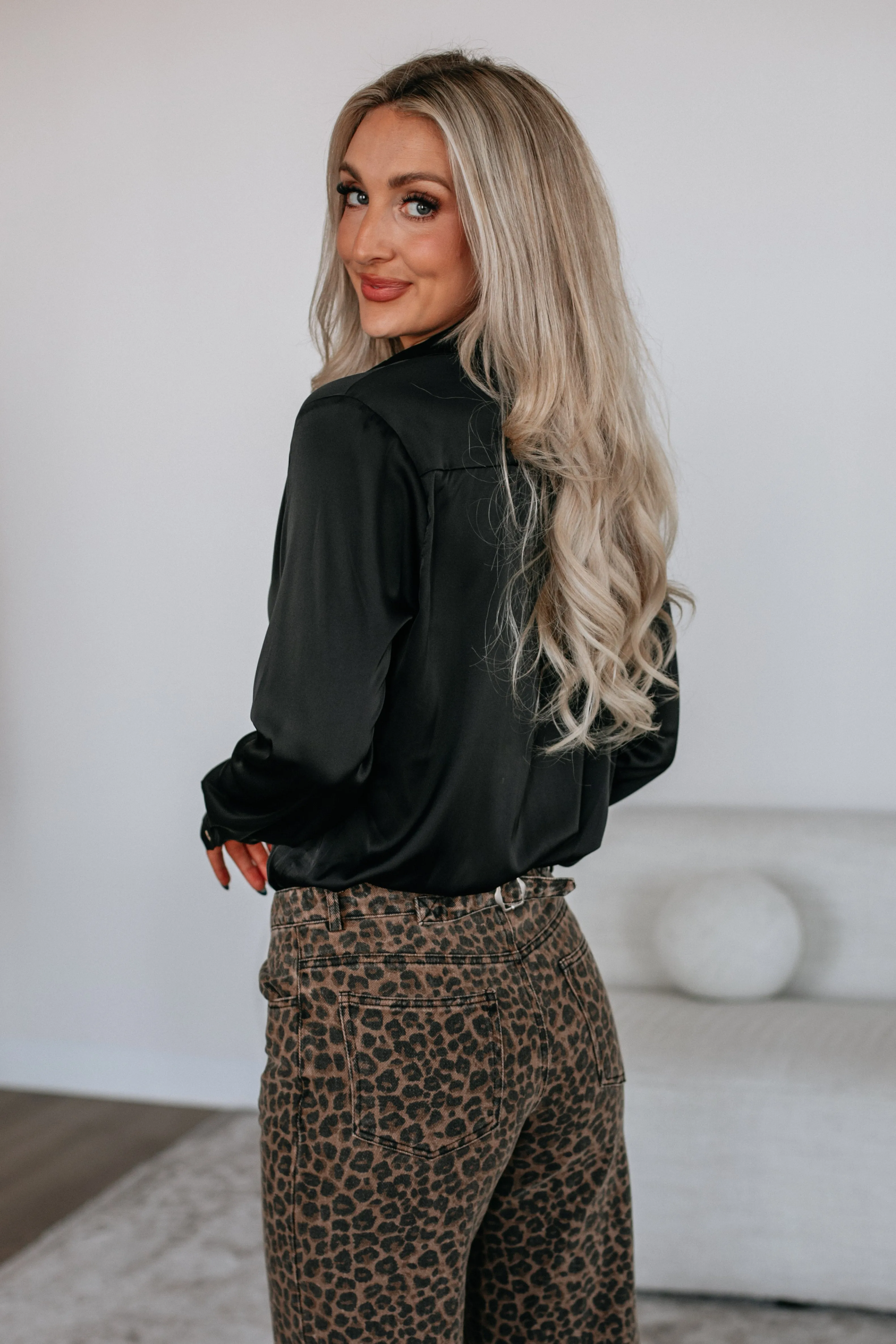 Selenis Satin Bodysuit sold by Wild Oak Boutique product image thumbnail 4