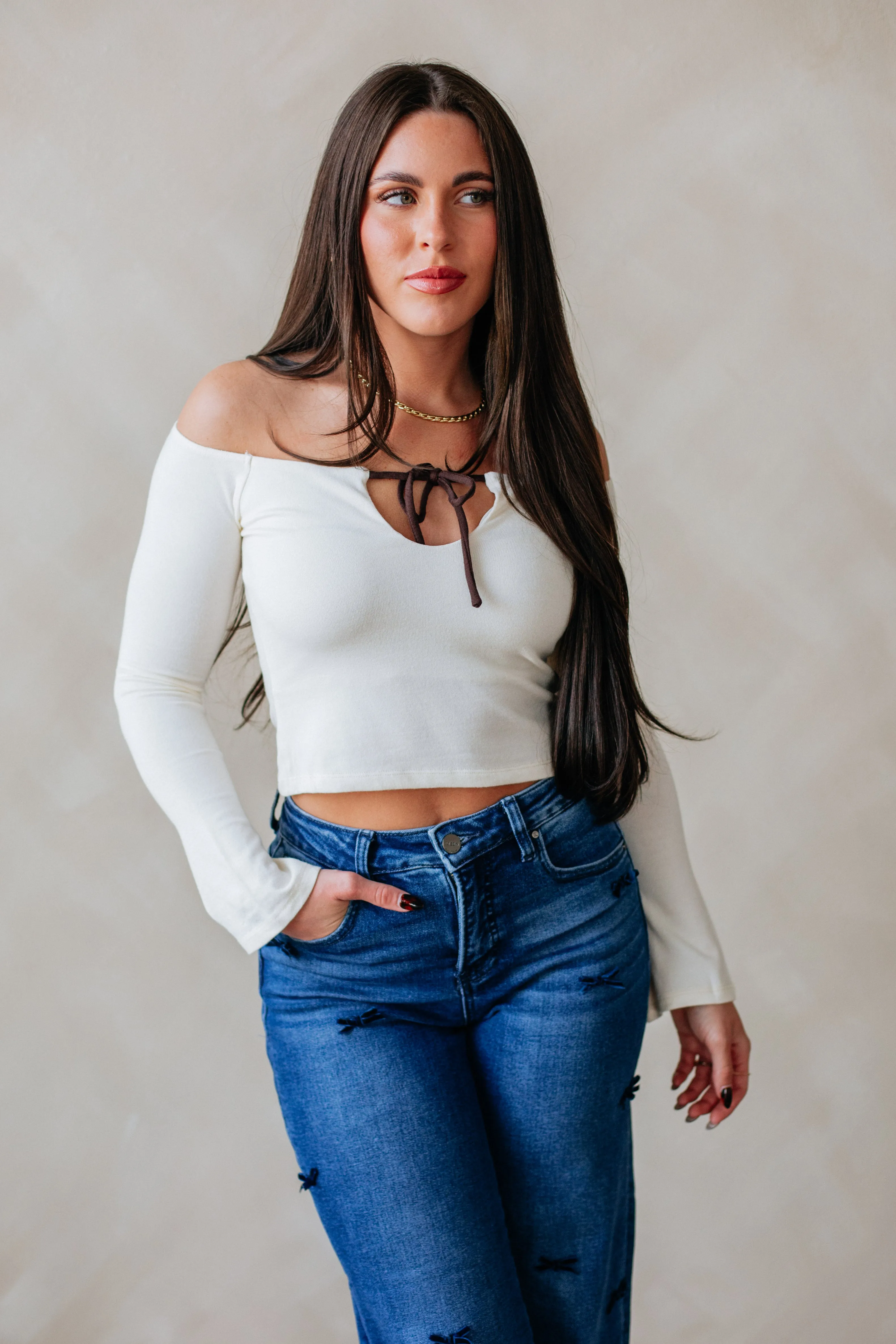 Martiza Knit Top sold by Wild Oak Boutique
