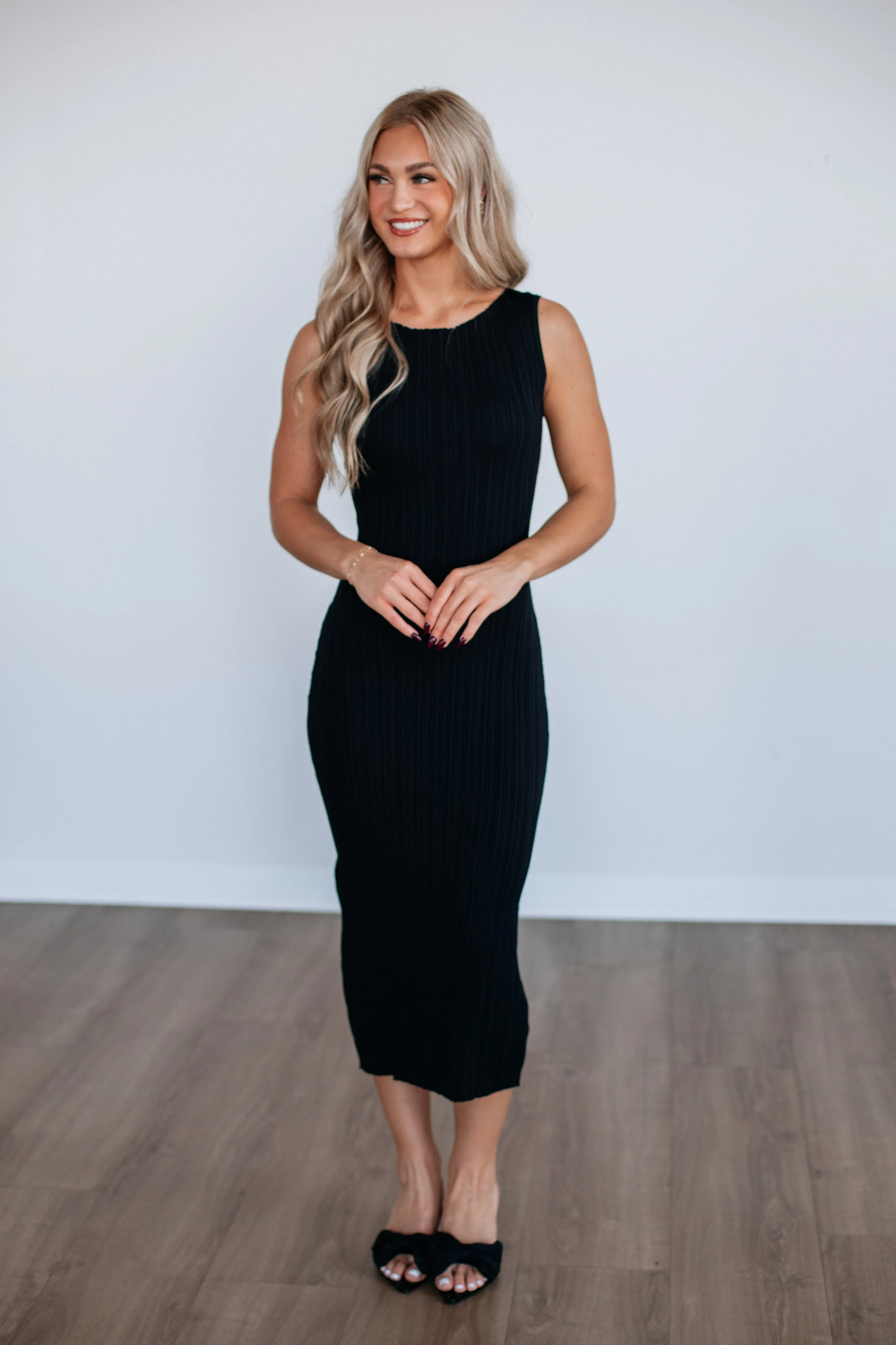 Kylie Midi Dress sold by Wild Oak Boutique