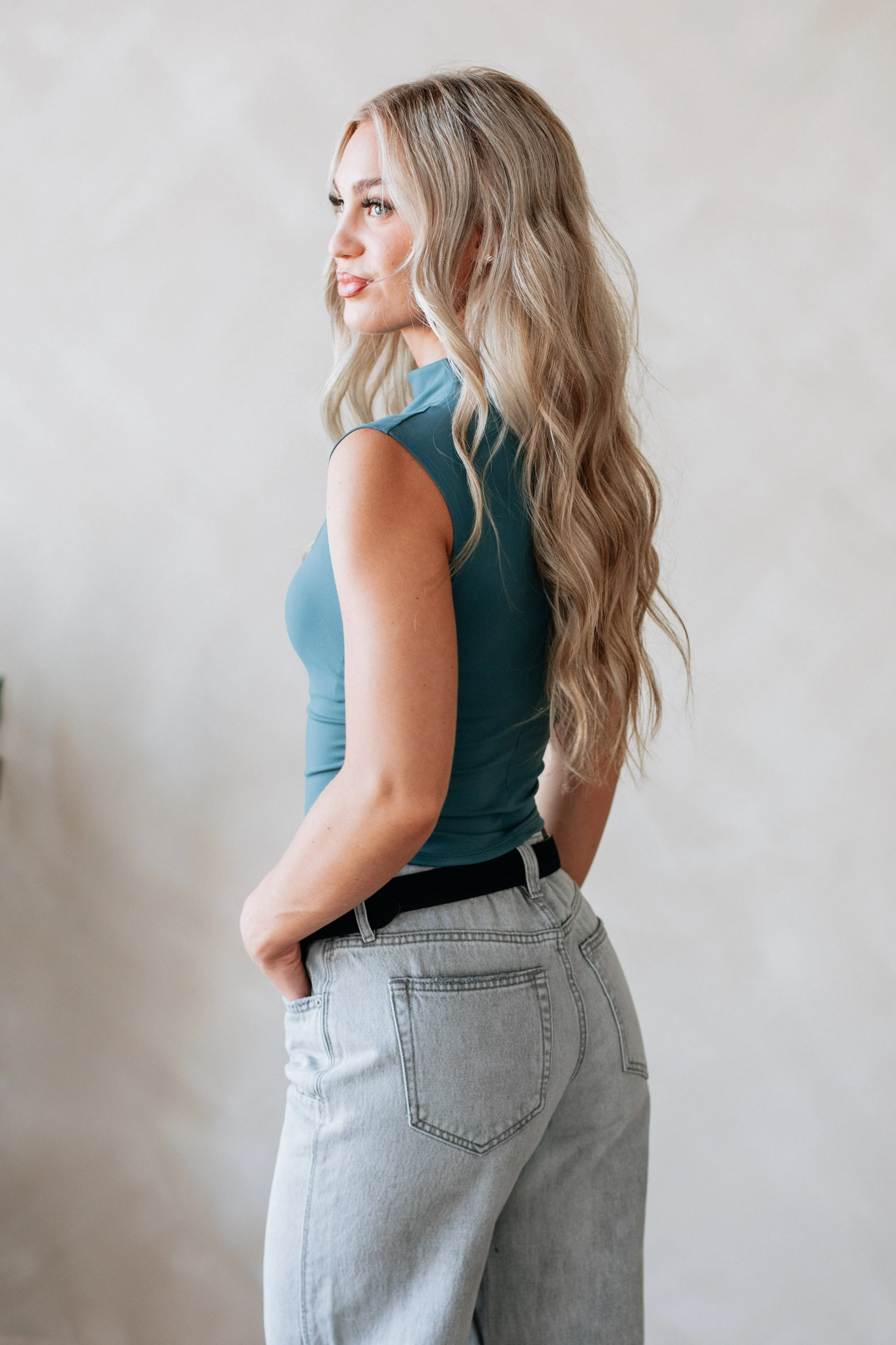 Krysta Ruched Top sold by Wild Oak Boutique product image thumbnail 2