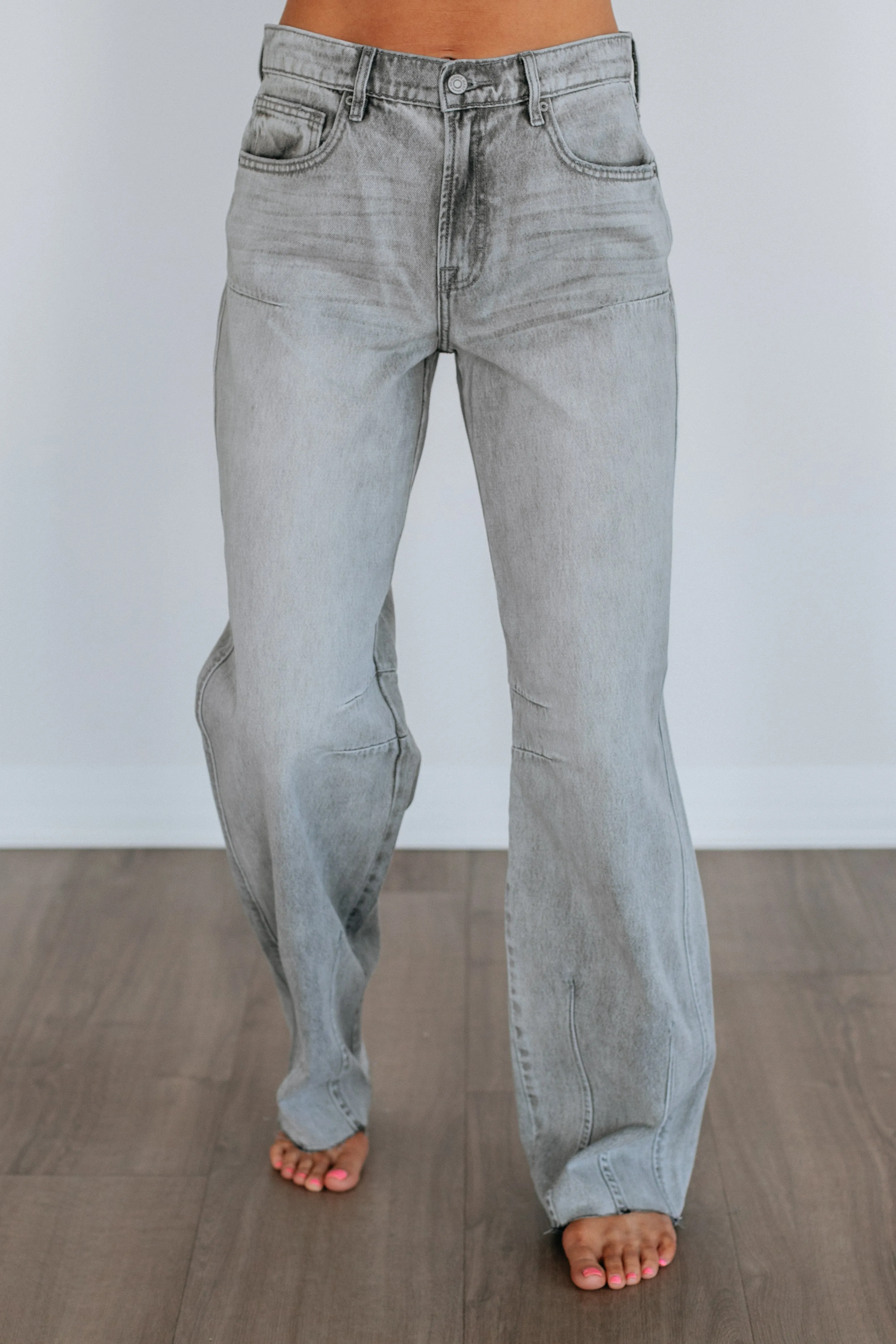 Alyx Hidden Jeans - Grey Wash sold by Wild Oak Boutique