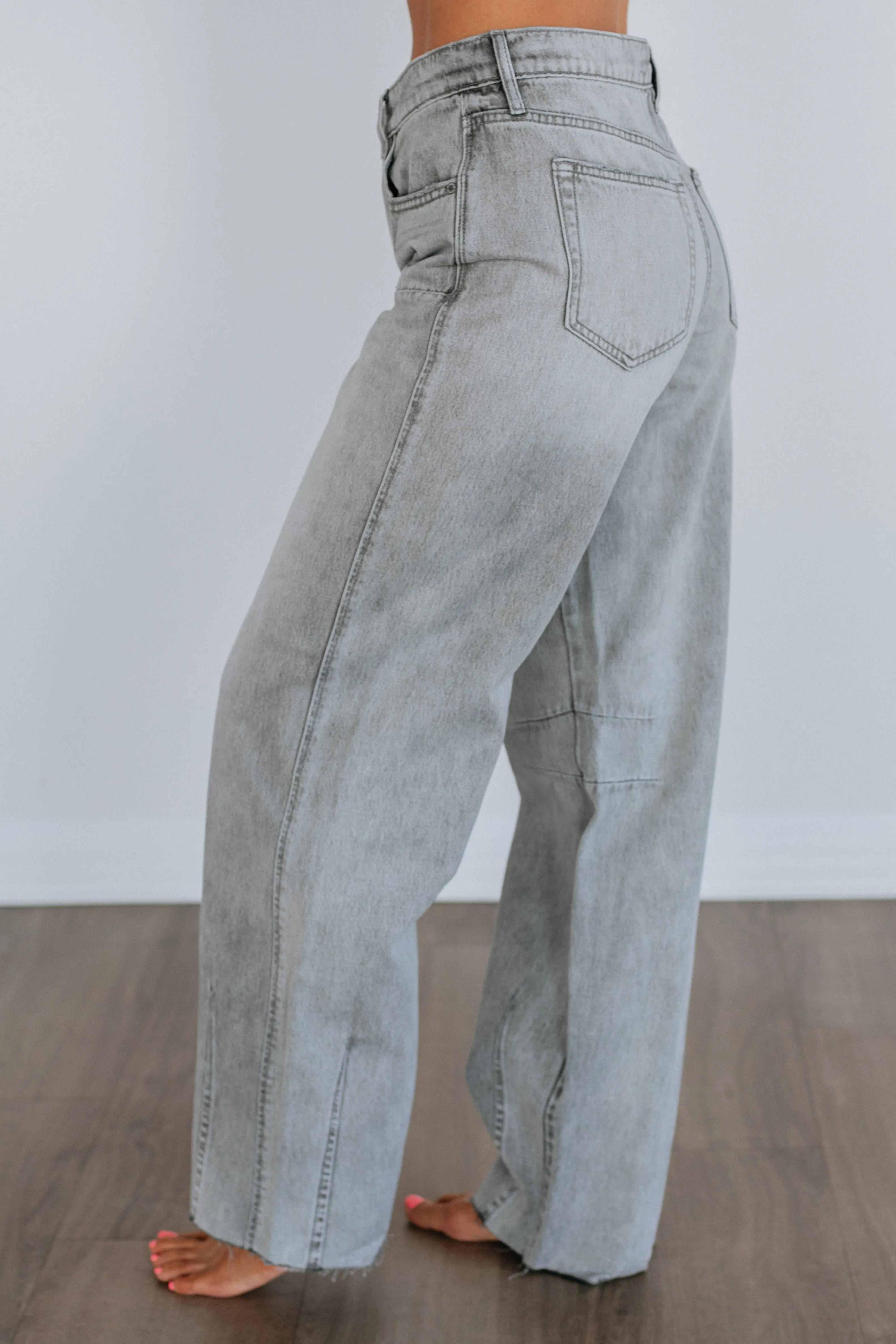 Alyx Hidden Jeans - Grey Wash sold by Wild Oak Boutique product image thumbnail 2