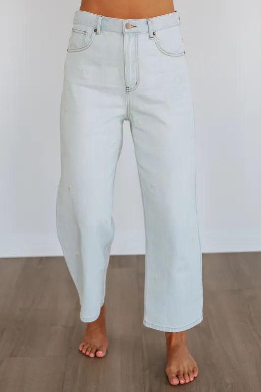Britney Denim Pants sold by Wild Oak Boutique