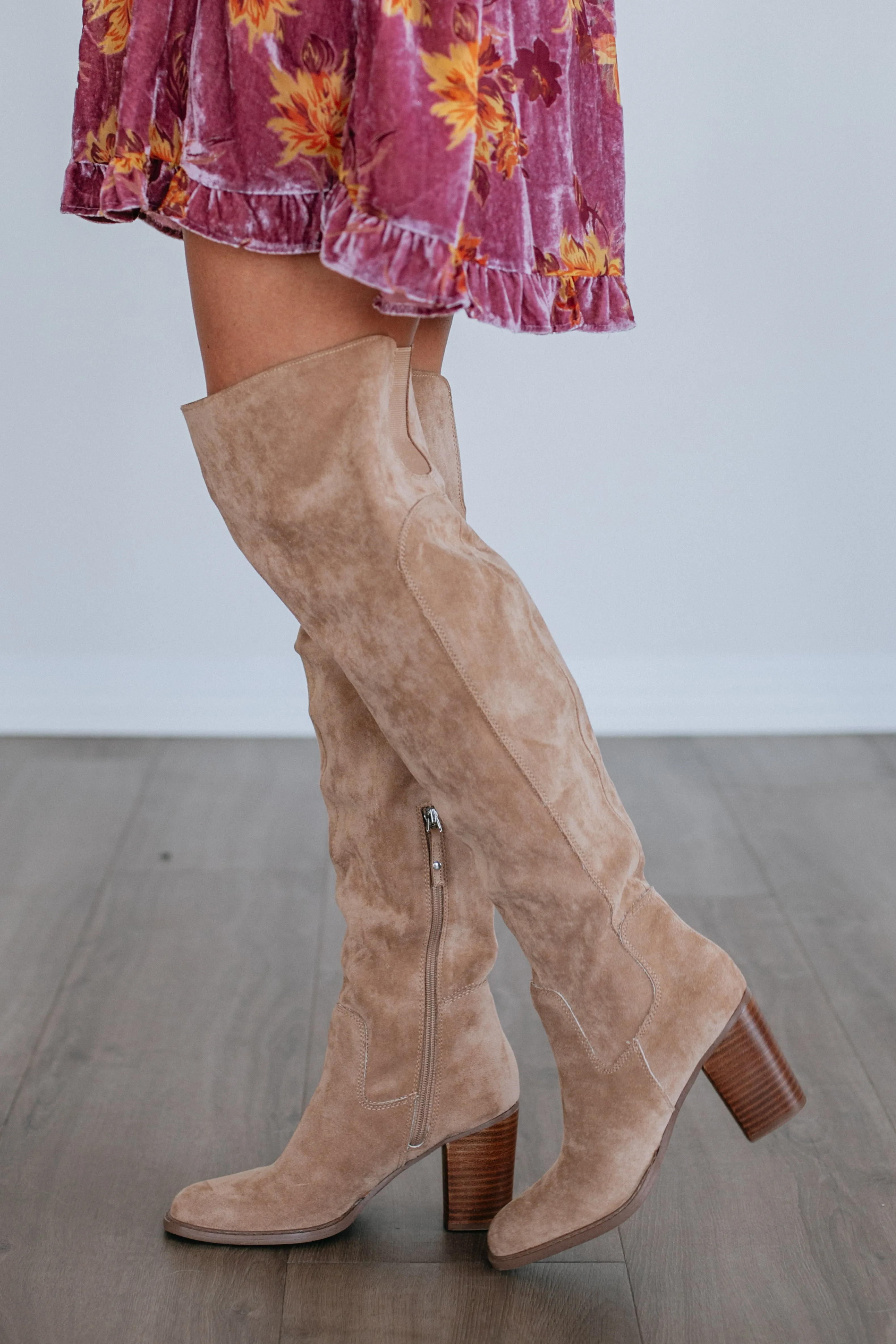 Addressing The Rumors Boots - Light Camel sold by Wild Oak Boutique
