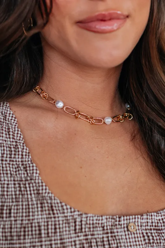 Avari Pearl Necklace sold by Wild Oak Boutique