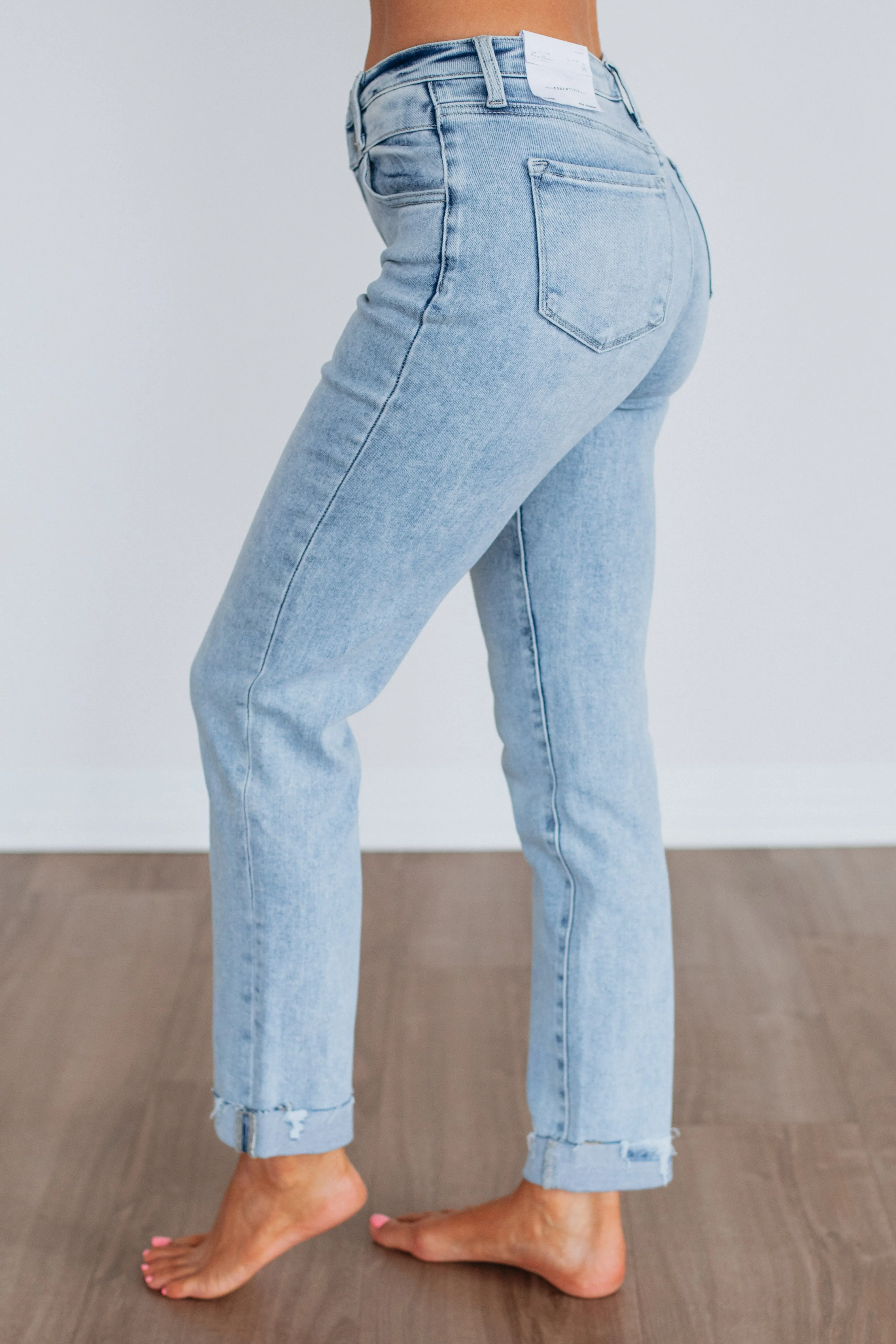 Carlin KanCan Jeans - Light Wash sold by Wild Oak Boutique product image thumbnail 2