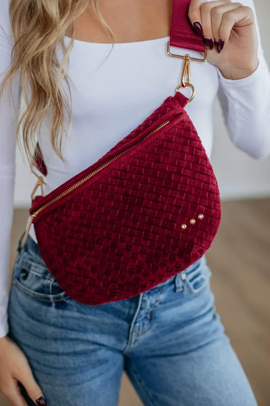Patsy Suede Bum Bag sold by Wild Oak Boutique