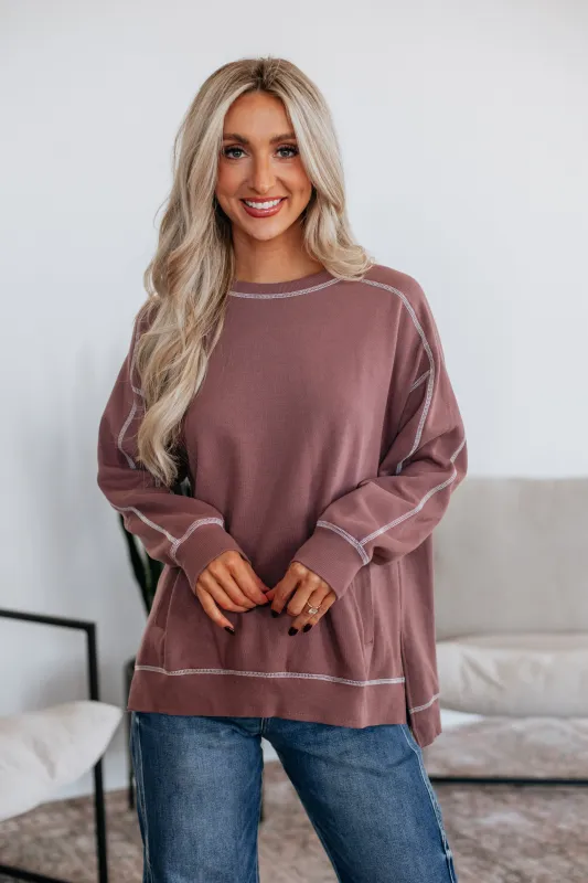 Zoey Crewneck Sweatshirt sold by Wild Oak Boutique