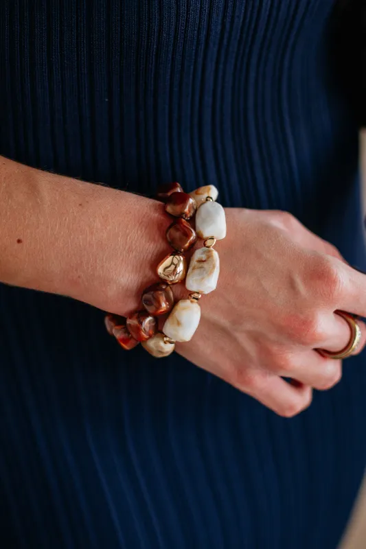 Petra Layered Bracelet sold by Wild Oak Boutique