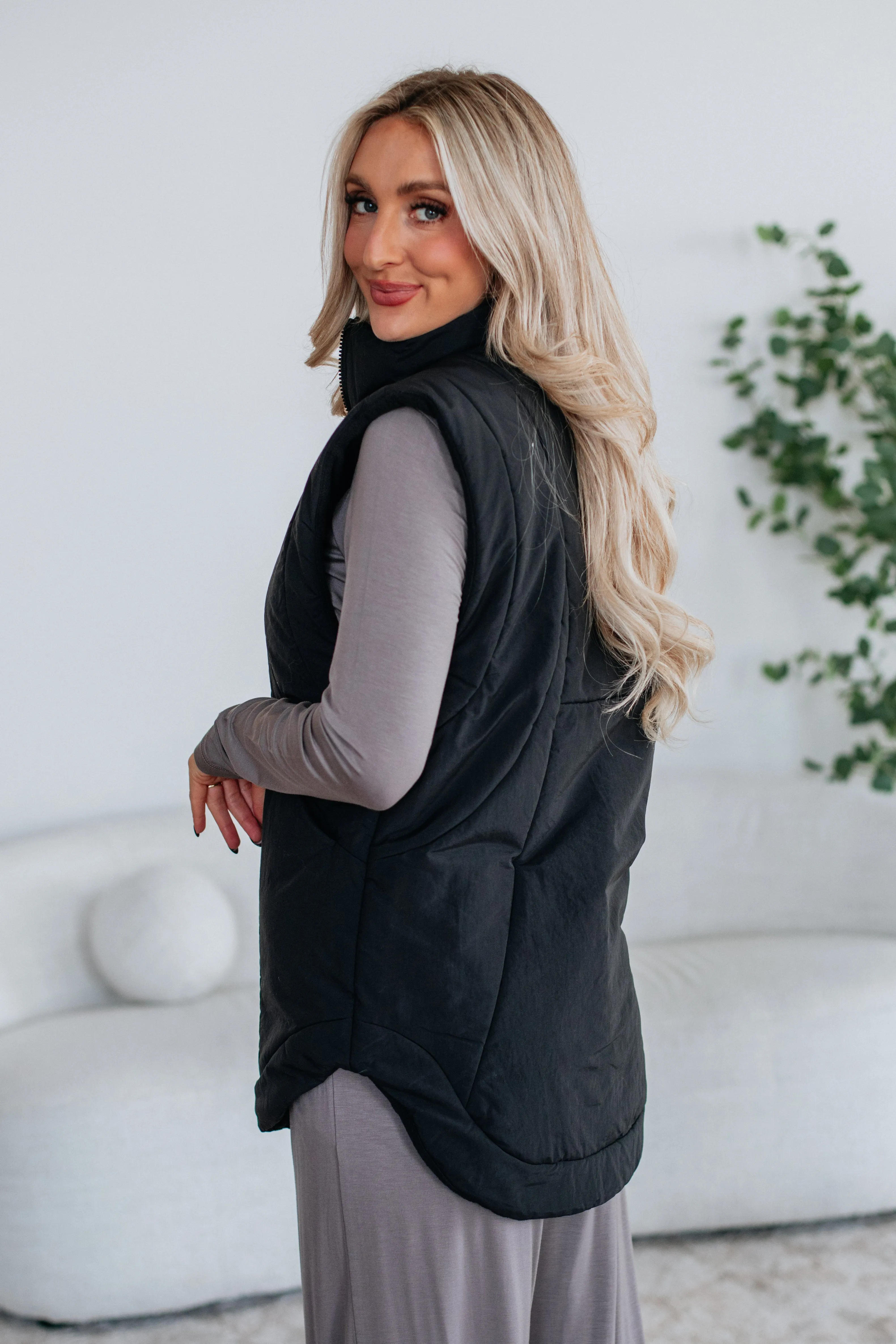Vicki Puffer Vest sold by Wild Oak Boutique product image thumbnail 5