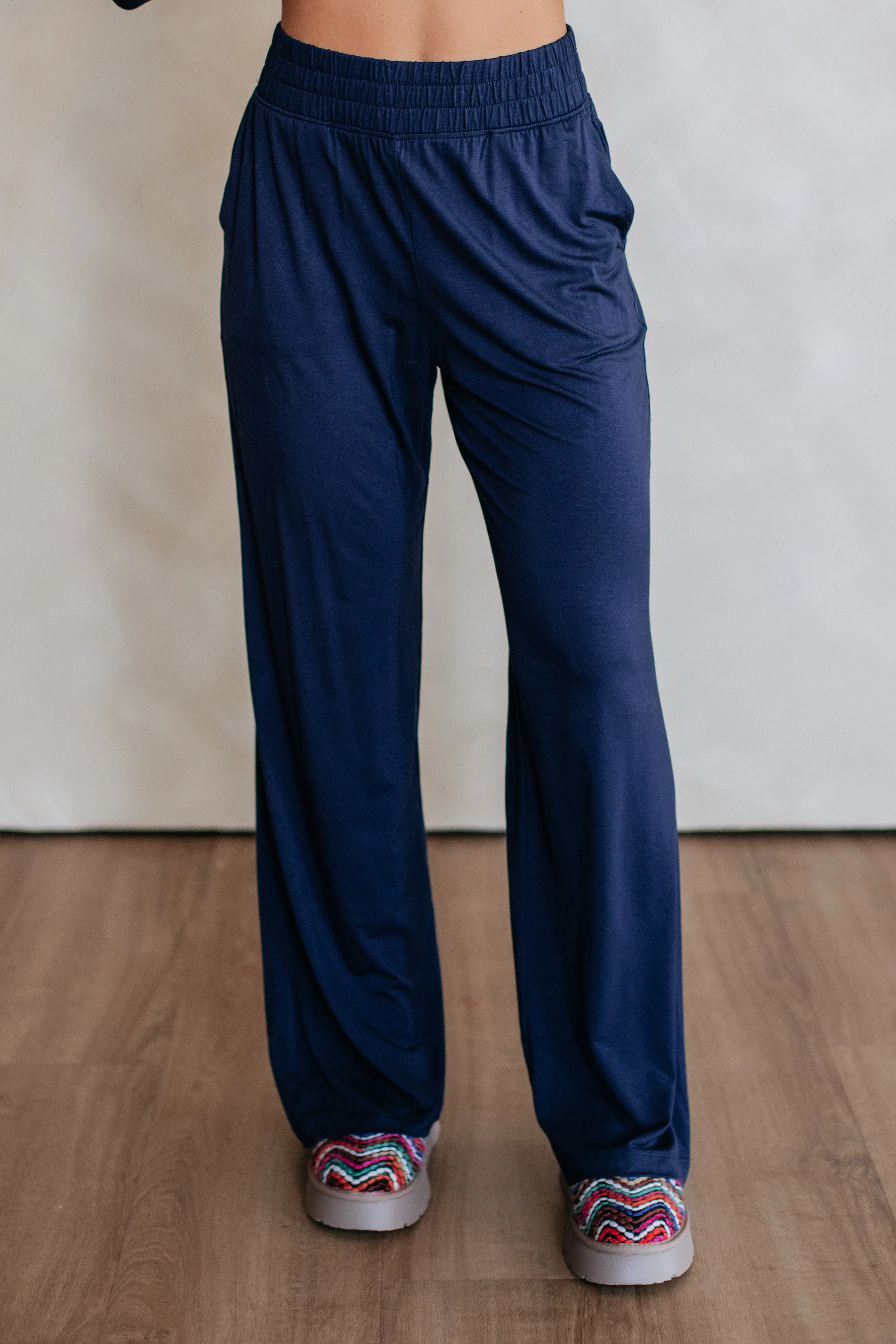 Evienne Wide Leg Pants sold by Wild Oak Boutique