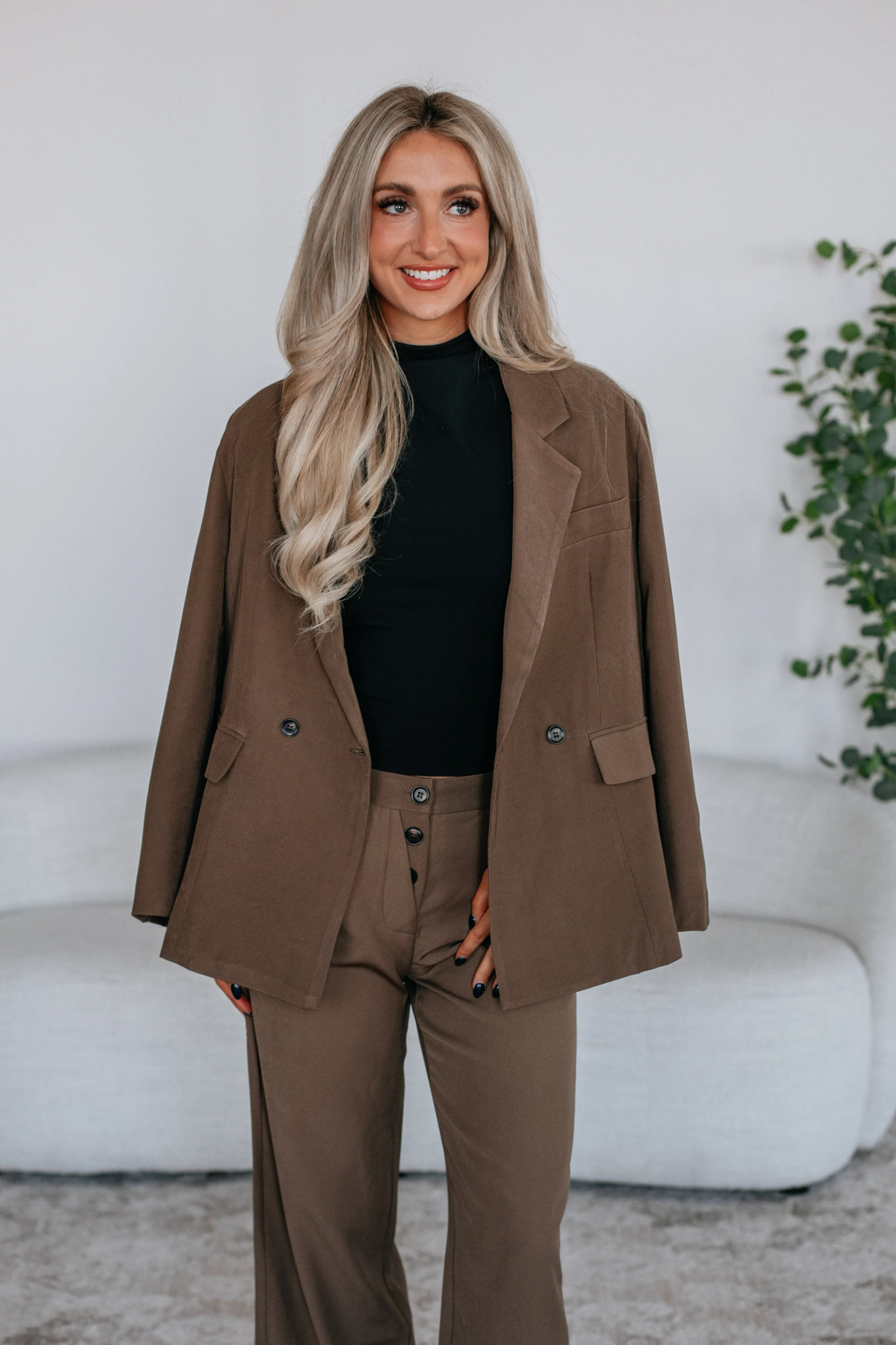 Styled Agenda Blazer sold by Wild Oak Boutique