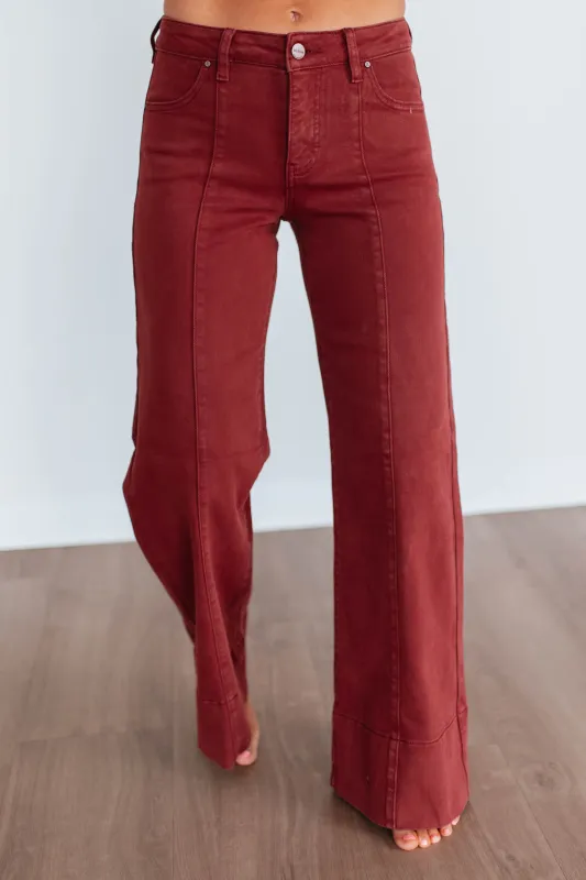 Sabrina Risen Jeans sold by Wild Oak Boutique