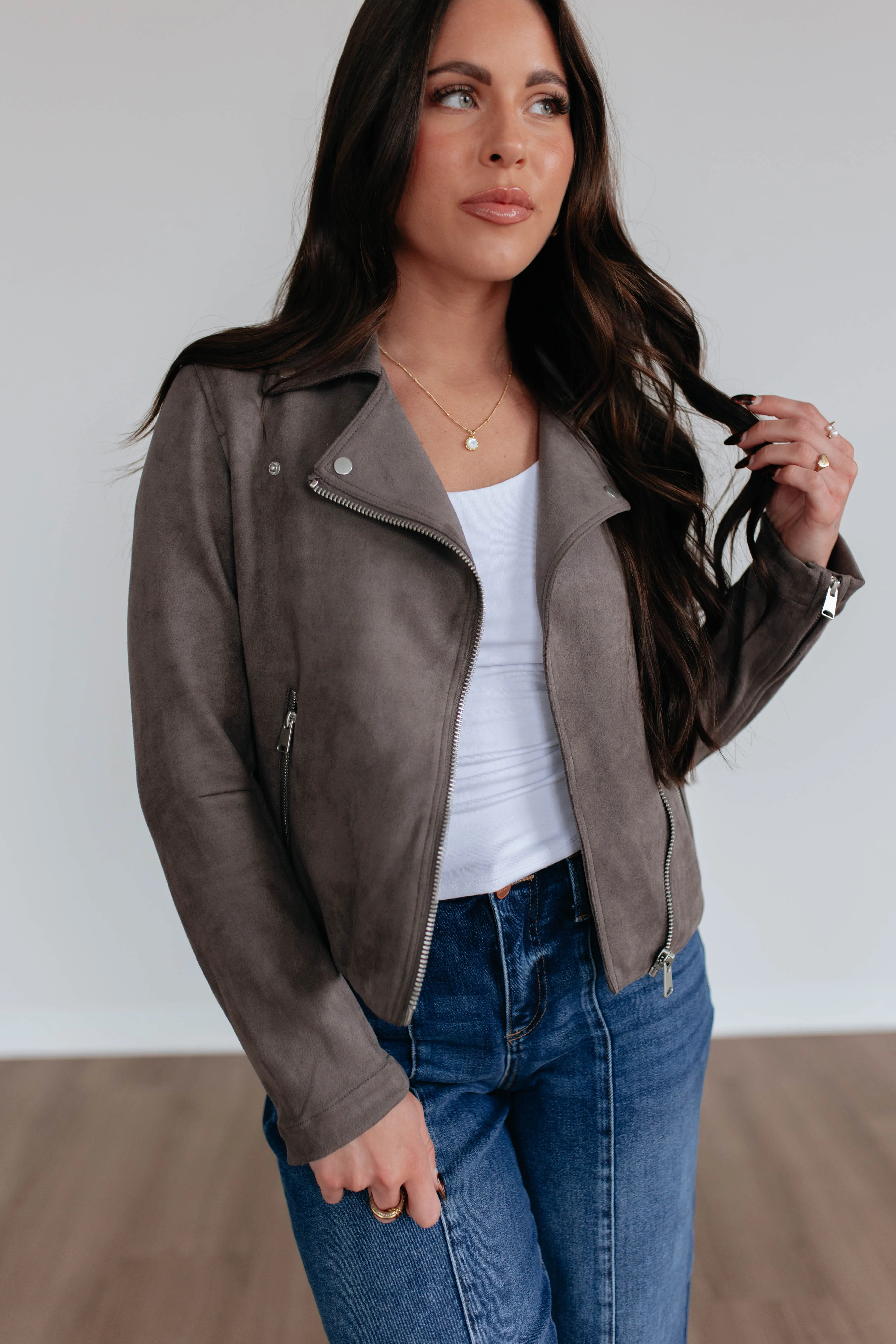 Montello Suede Jacket sold by Wild Oak Boutique product image thumbnail 5