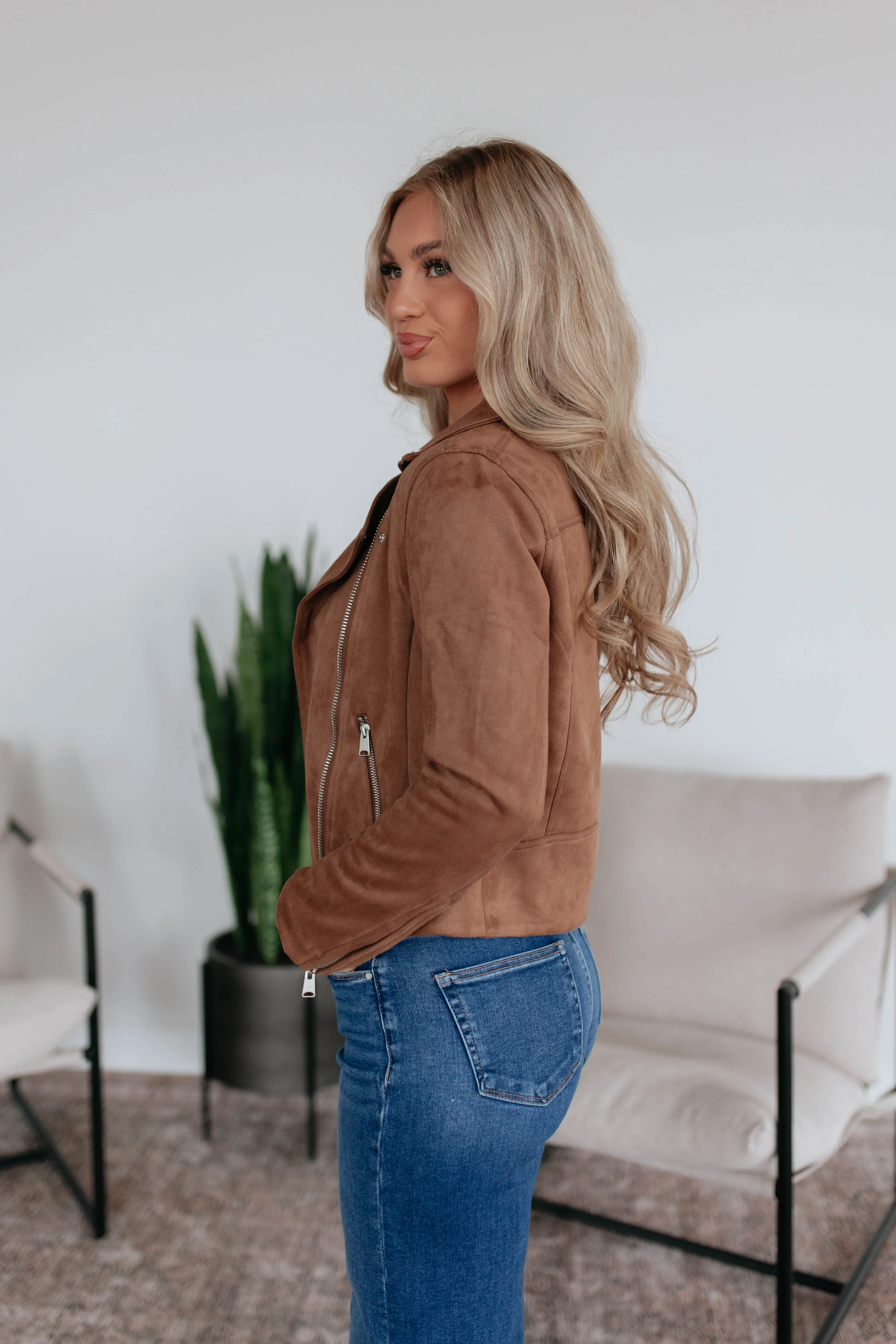 Montello Suede Jacket sold by Wild Oak Boutique product image thumbnail 3