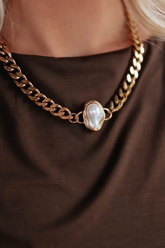 Constance Pearl Necklace sold by Wild Oak Boutique