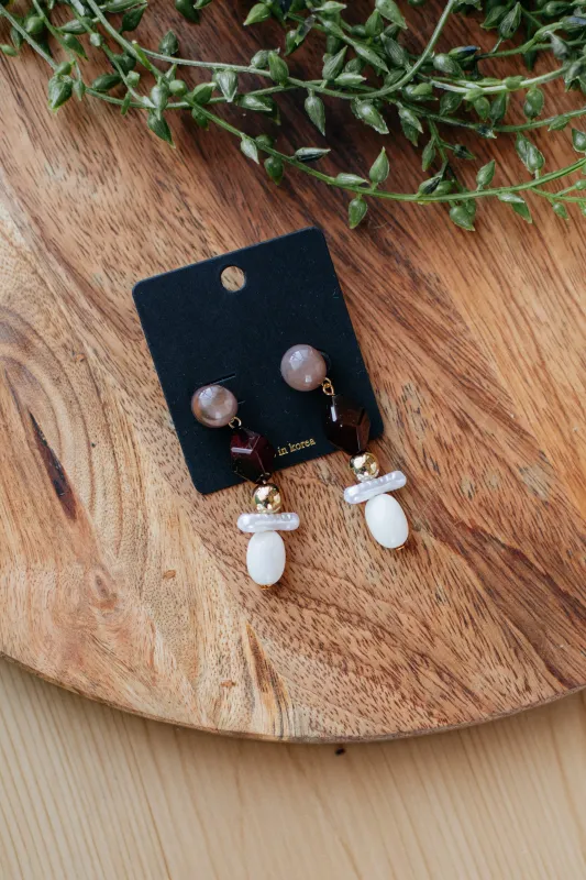 Lula Beaded Earrings made by Wild Oak Boutique
