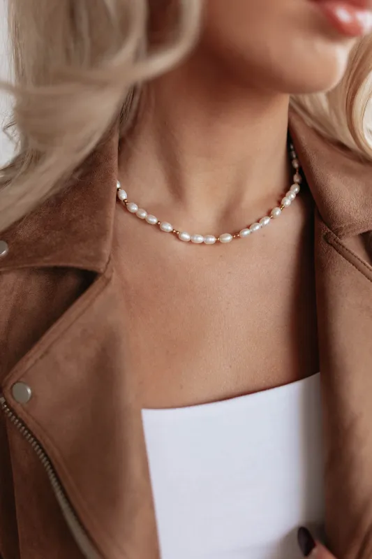 Lilienne Pearl Necklace sold by Wild Oak Boutique