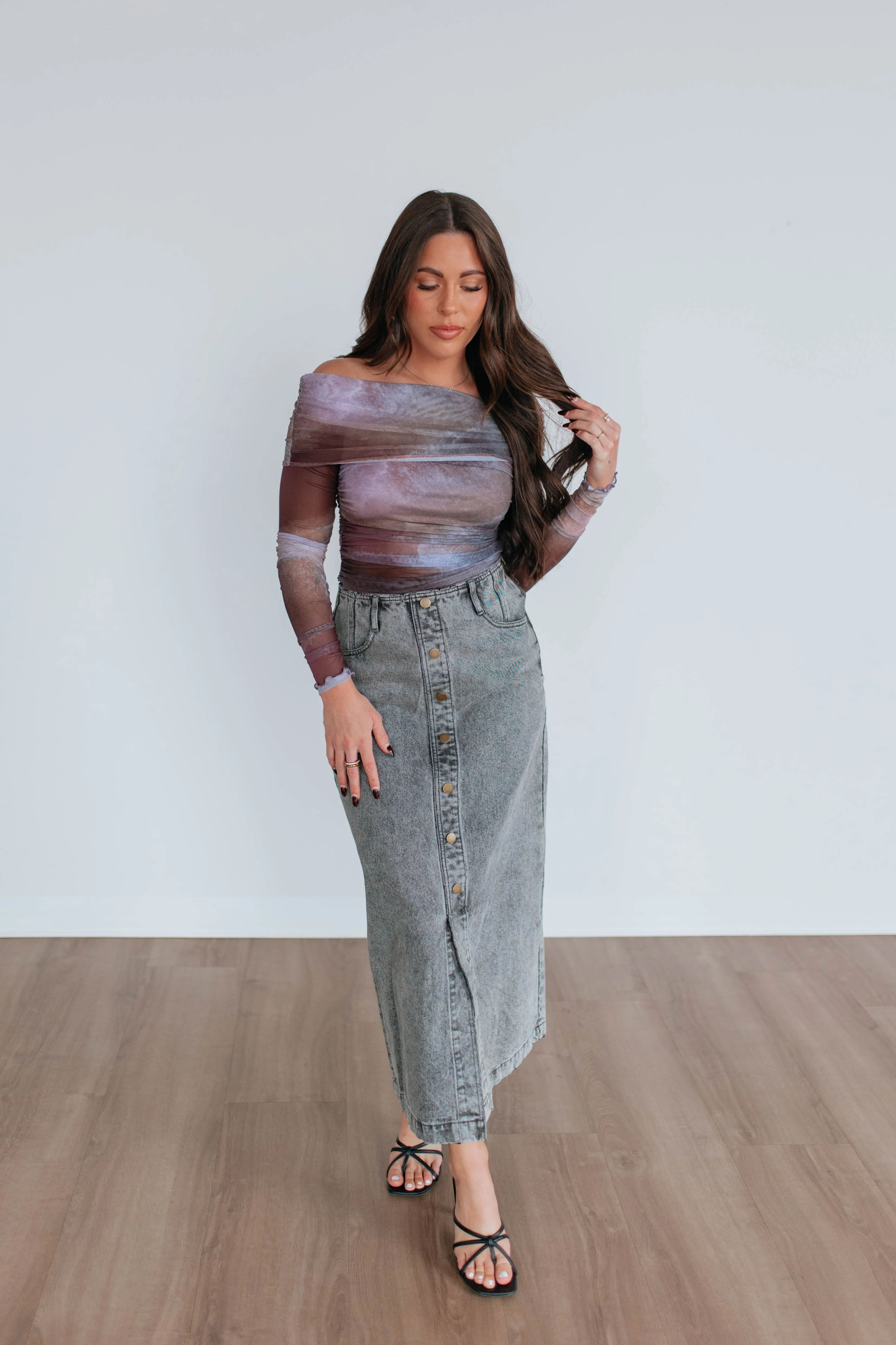 Layla Off The Shoulder Top sold by Wild Oak Boutique product image thumbnail 5