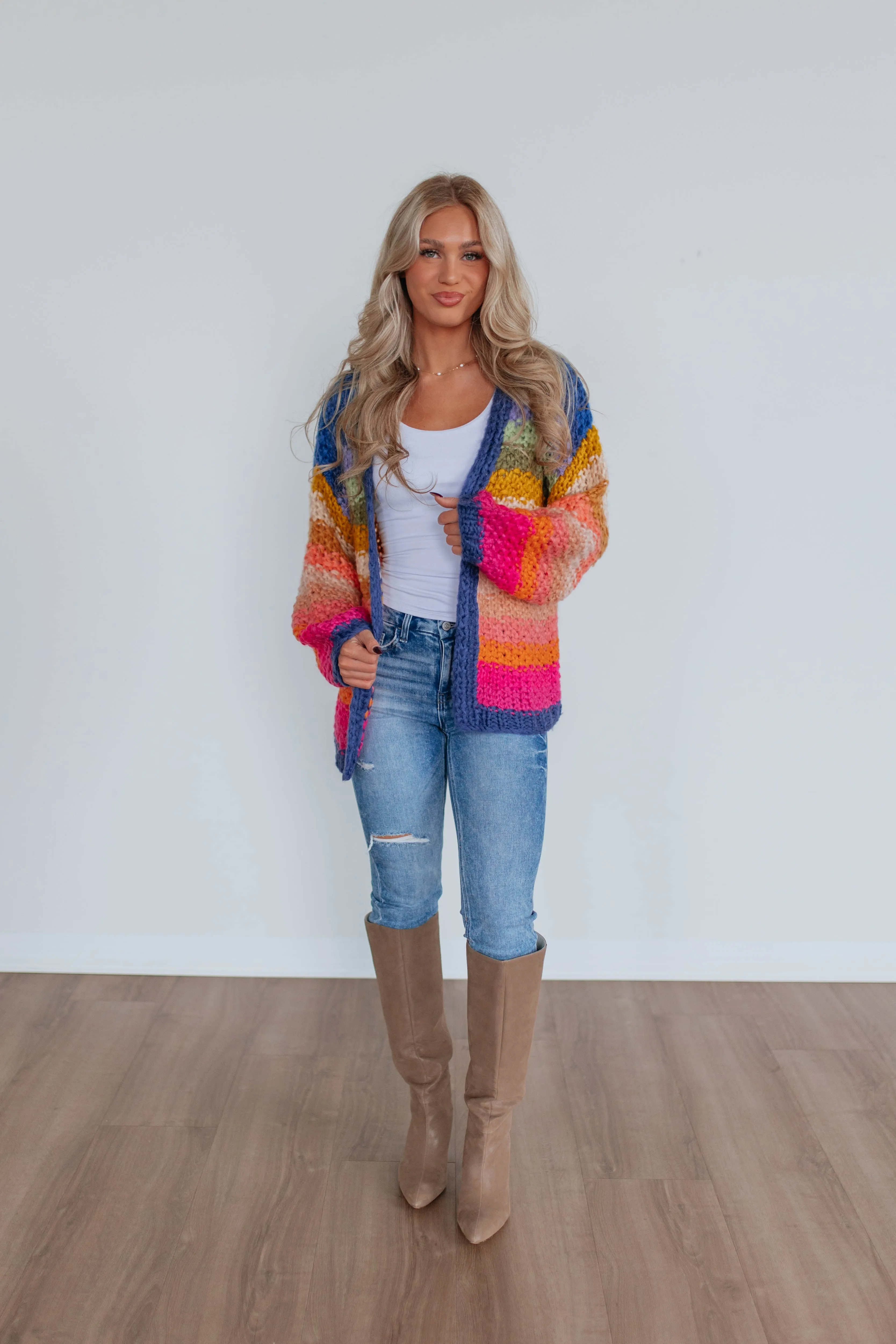 Junie Colorful Cardigan sold by Wild Oak Boutique product image thumbnail 2