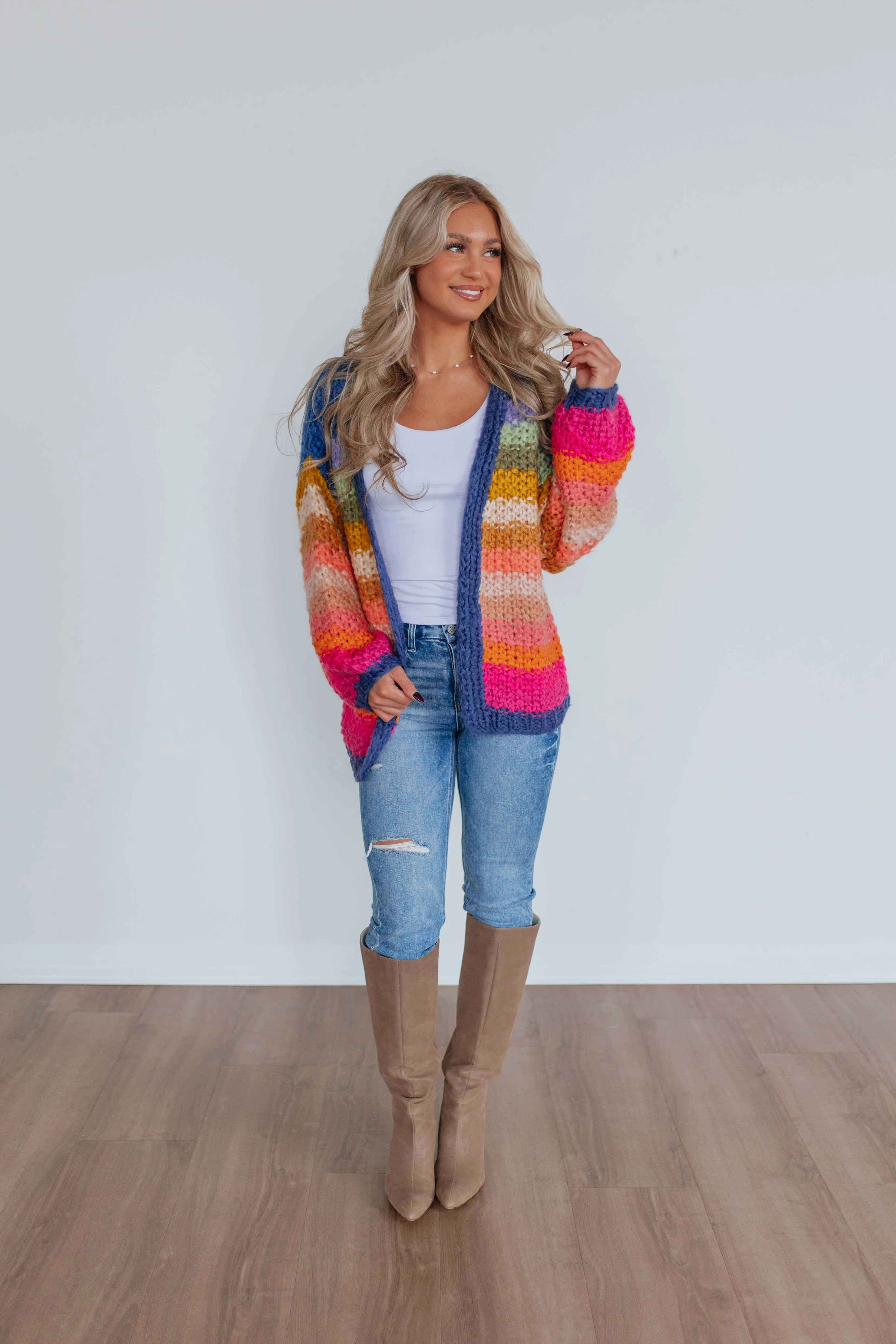Junie Colorful Cardigan sold by Wild Oak Boutique product image thumbnail 5