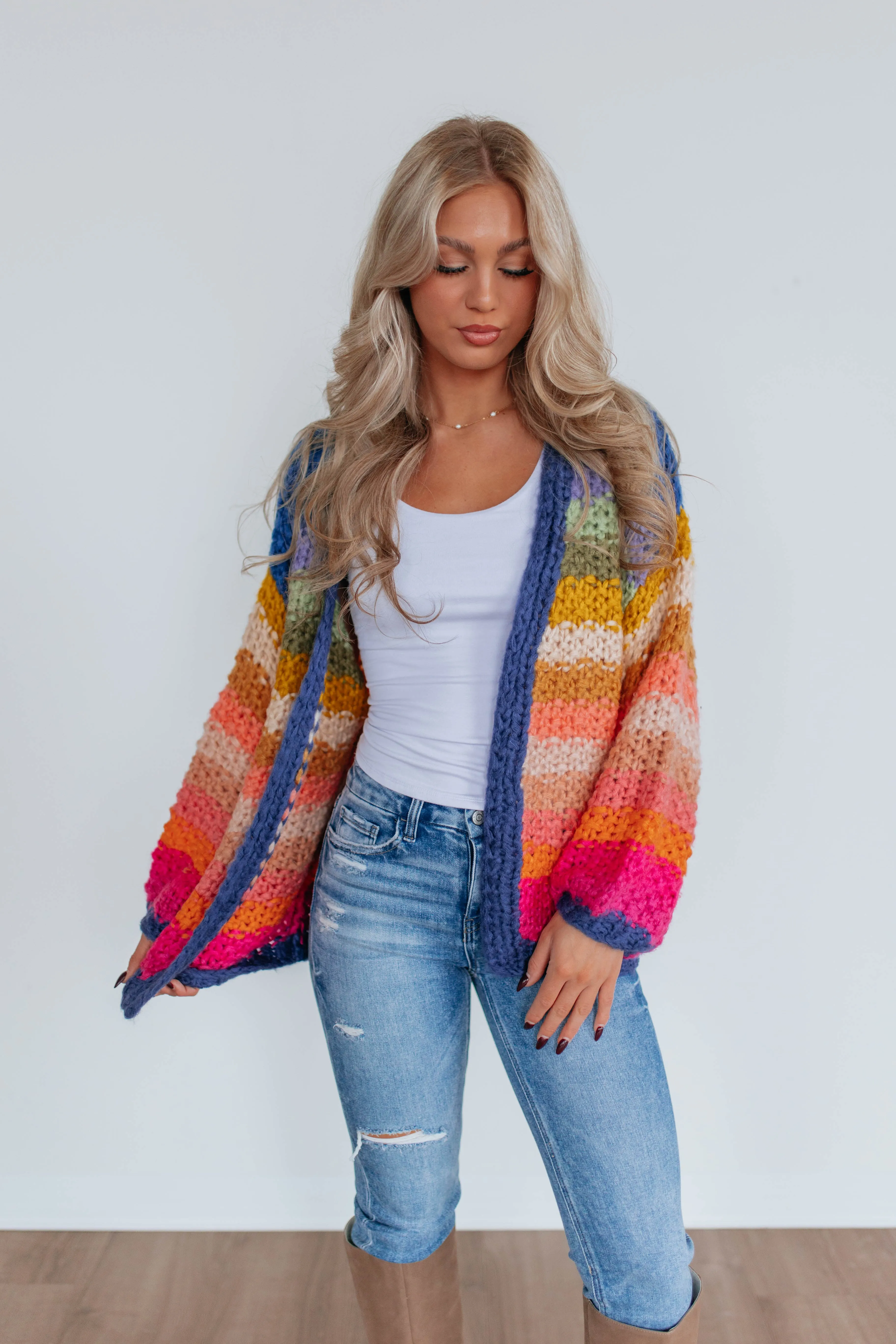 Junie Colorful Cardigan sold by Wild Oak Boutique product image thumbnail 3