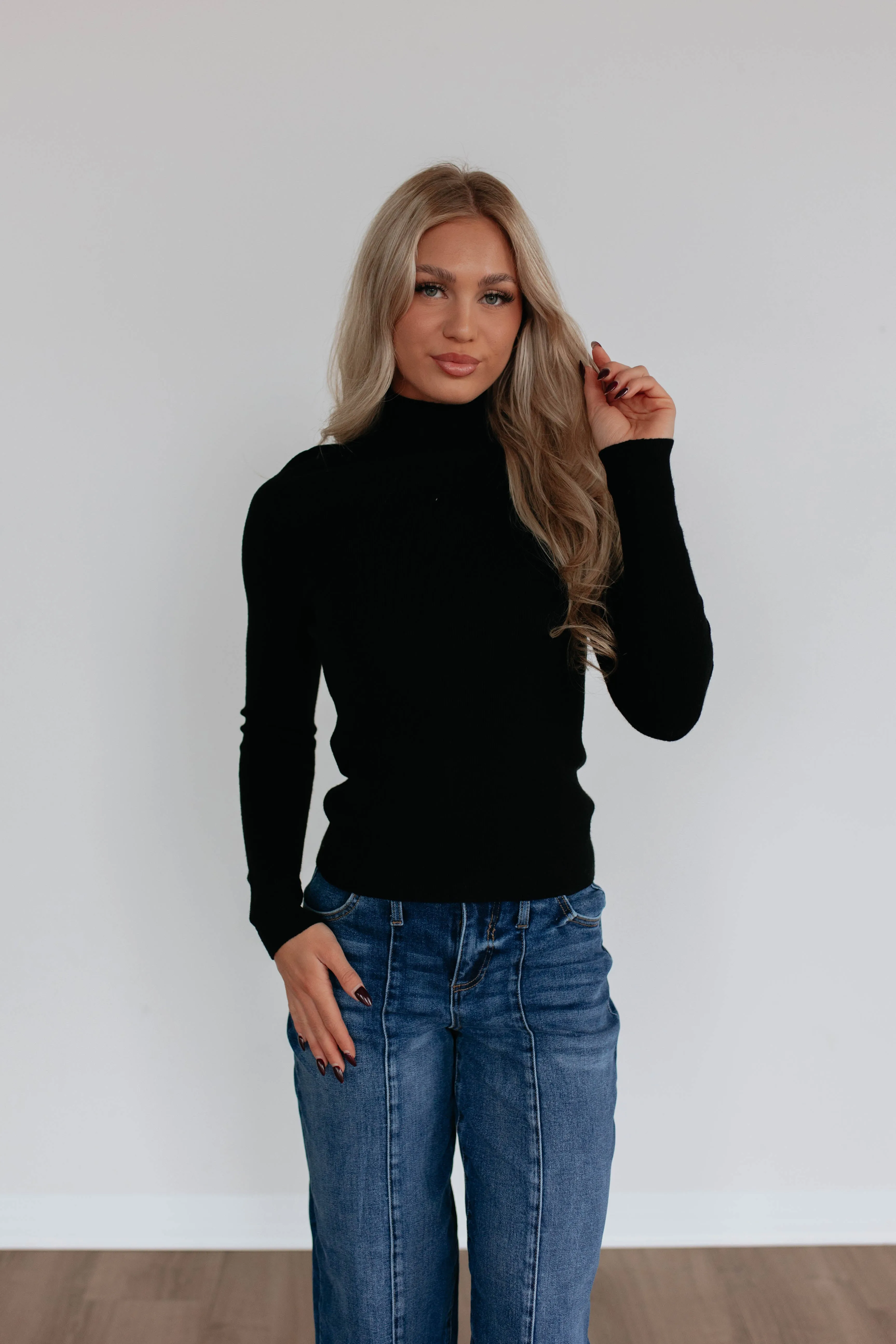 Sara Ribbed Sweater sold by Wild Oak Boutique