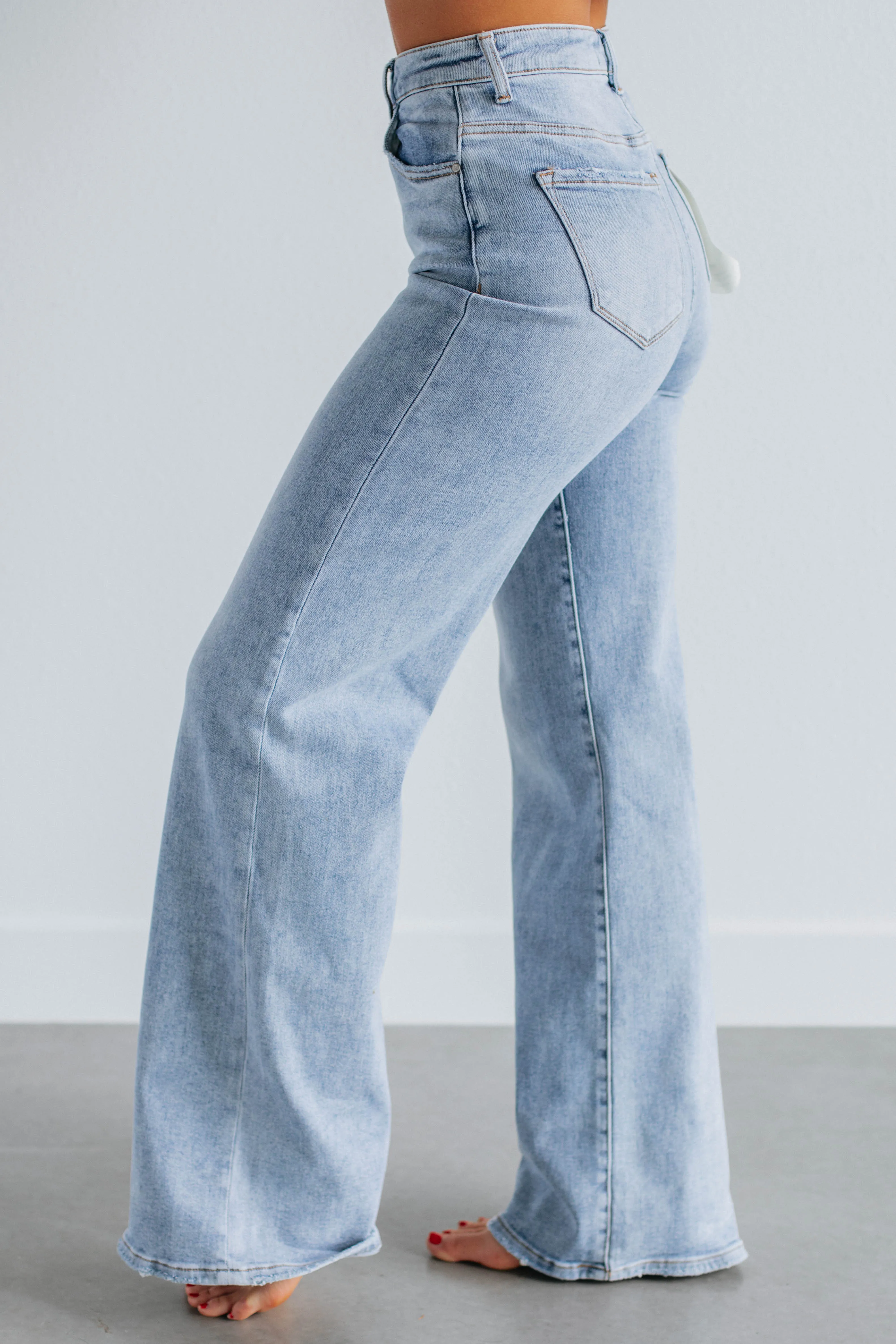 Montana Risen Jeans - Light Wash sold by Wild Oak Boutique product image thumbnail 5