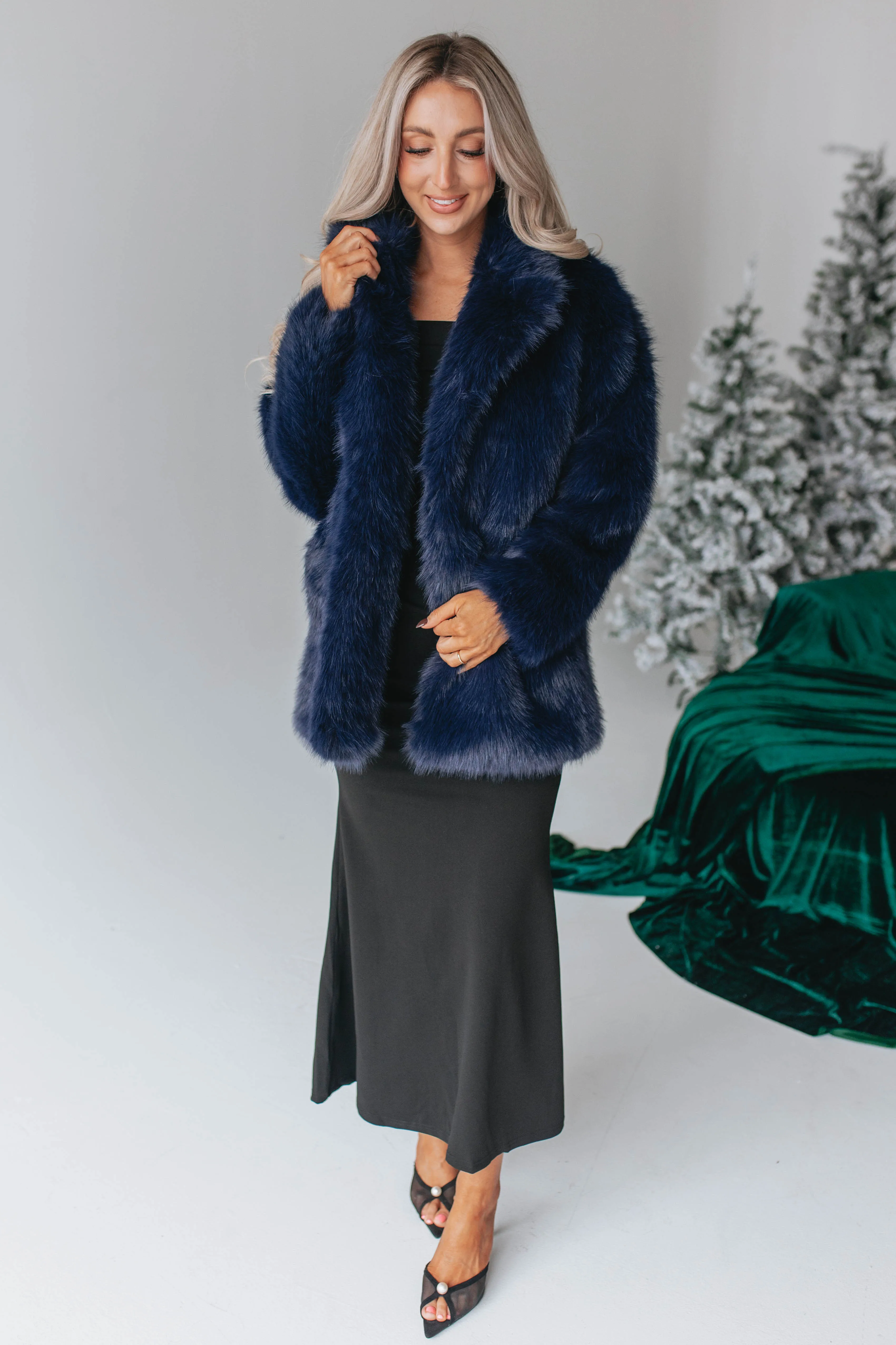 Valentina Faux Fur Coat sold by Wild Oak Boutique product image thumbnail 3