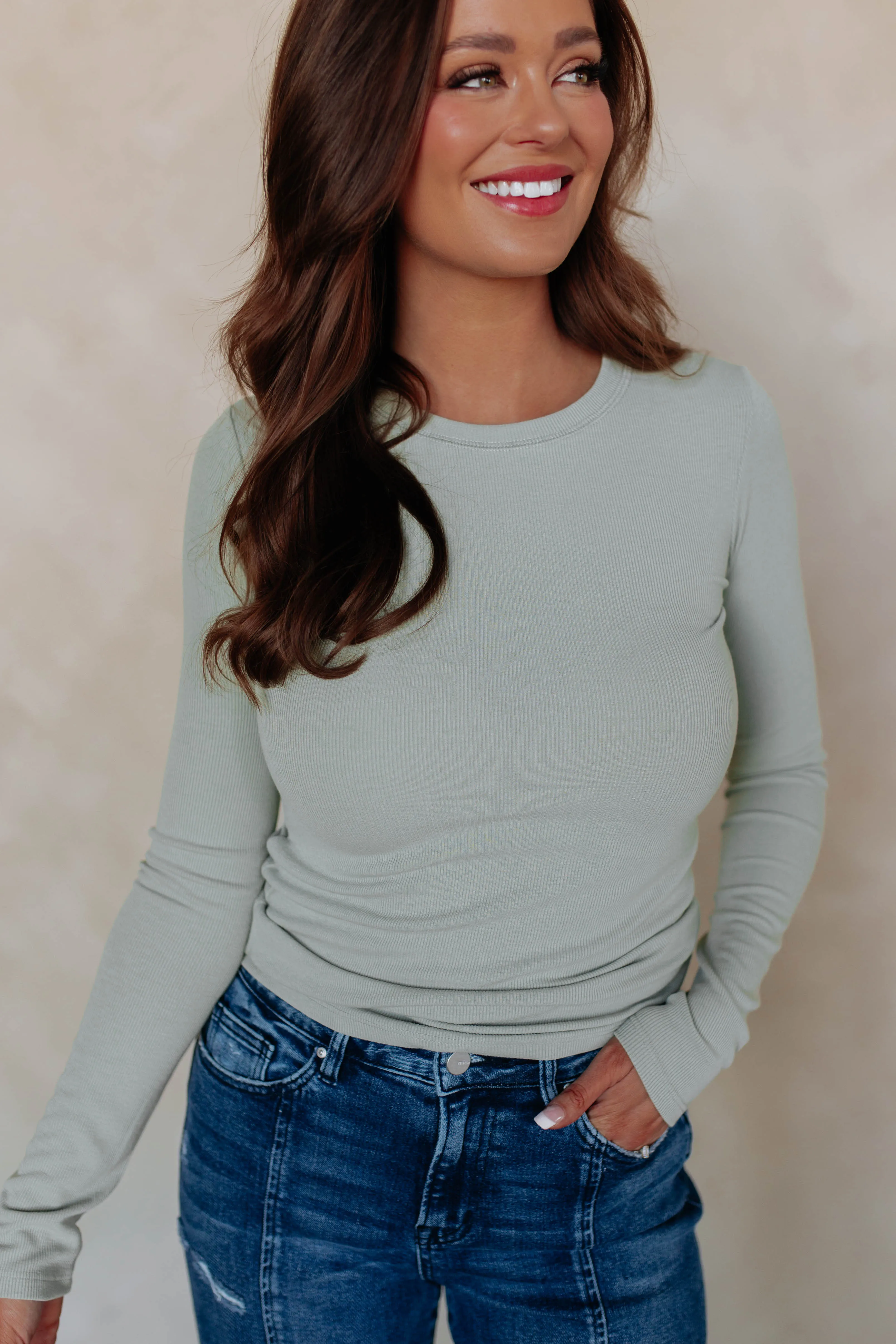 Hanna Ribbed Top sold by Wild Oak Boutique product image thumbnail 3
