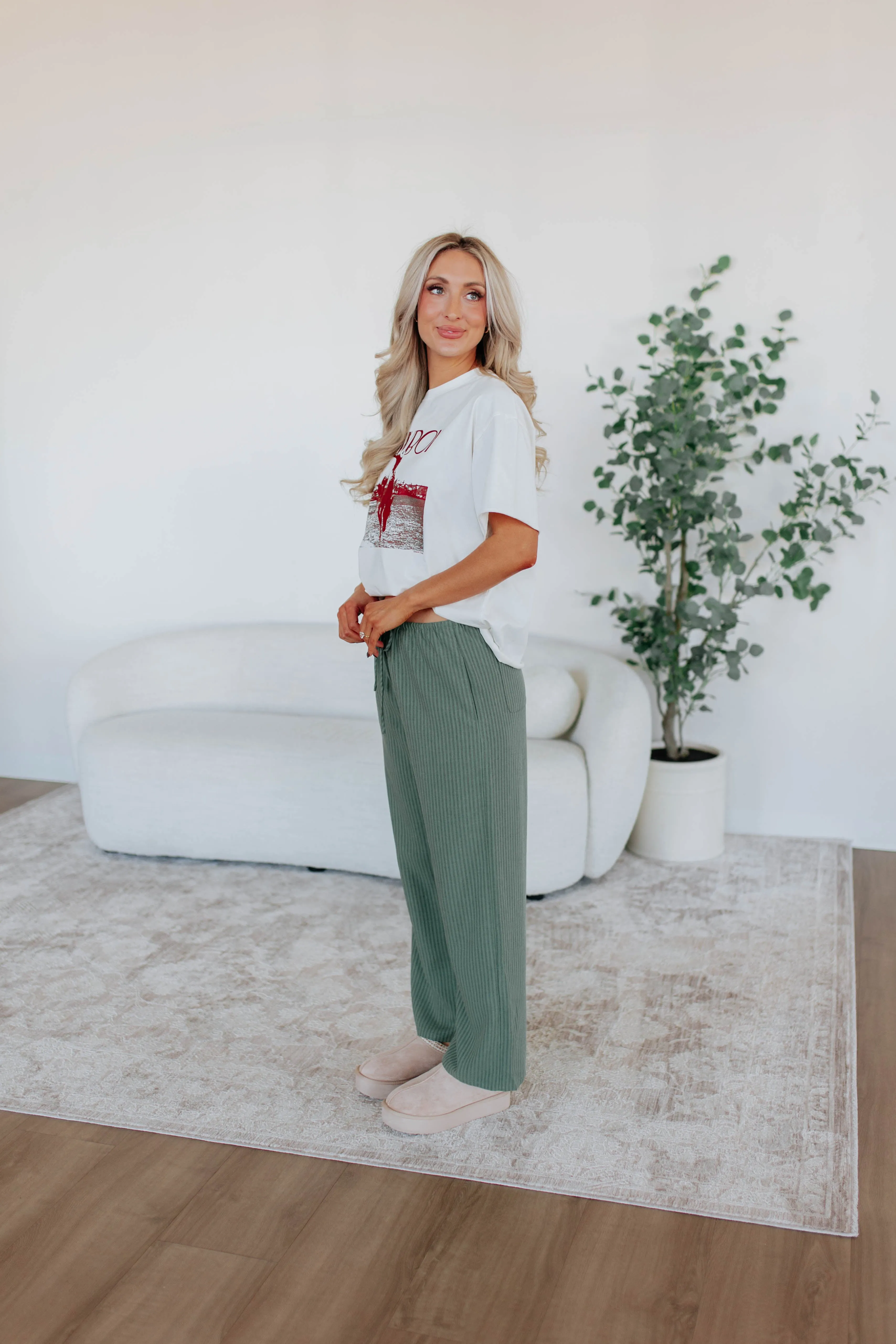 Brenna Striped Pants sold by Wild Oak Boutique product image thumbnail 5