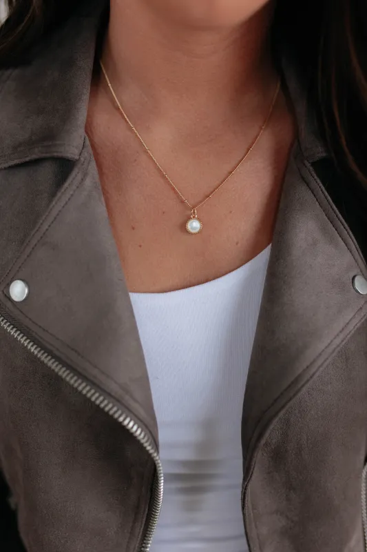 Kalia Opal Necklace sold by Wild Oak Boutique