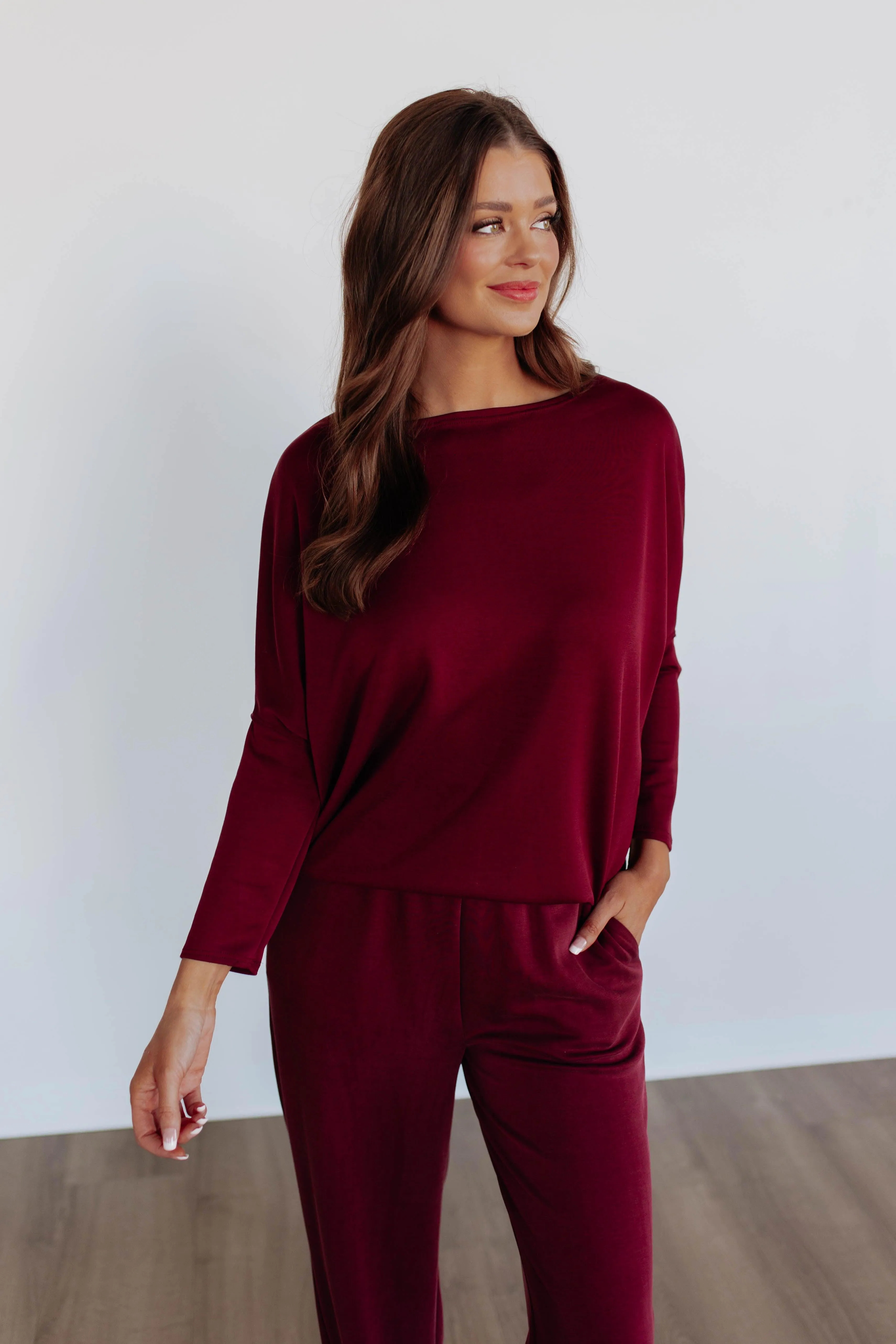 Cherie Dolman Top sold by Wild Oak Boutique