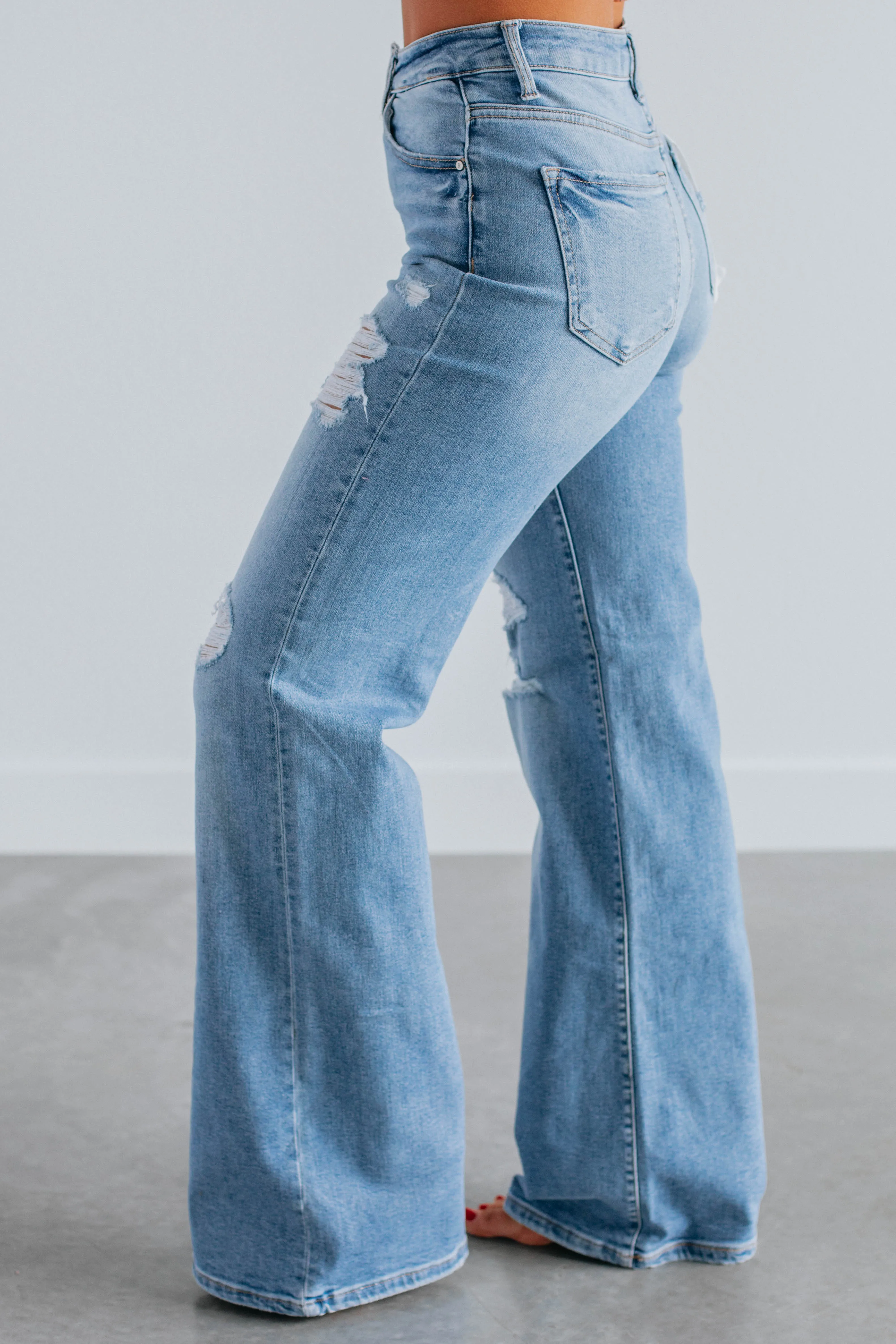 Kimora Risen Jeans - Medium Wash sold by Wild Oak Boutique product image thumbnail 5