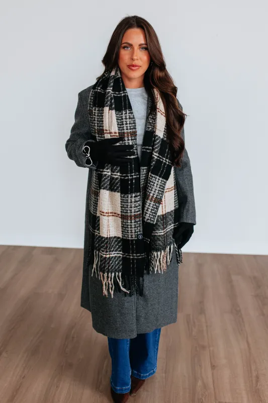 Cozy Up Plaid Scarf sold by Wild Oak Boutique
