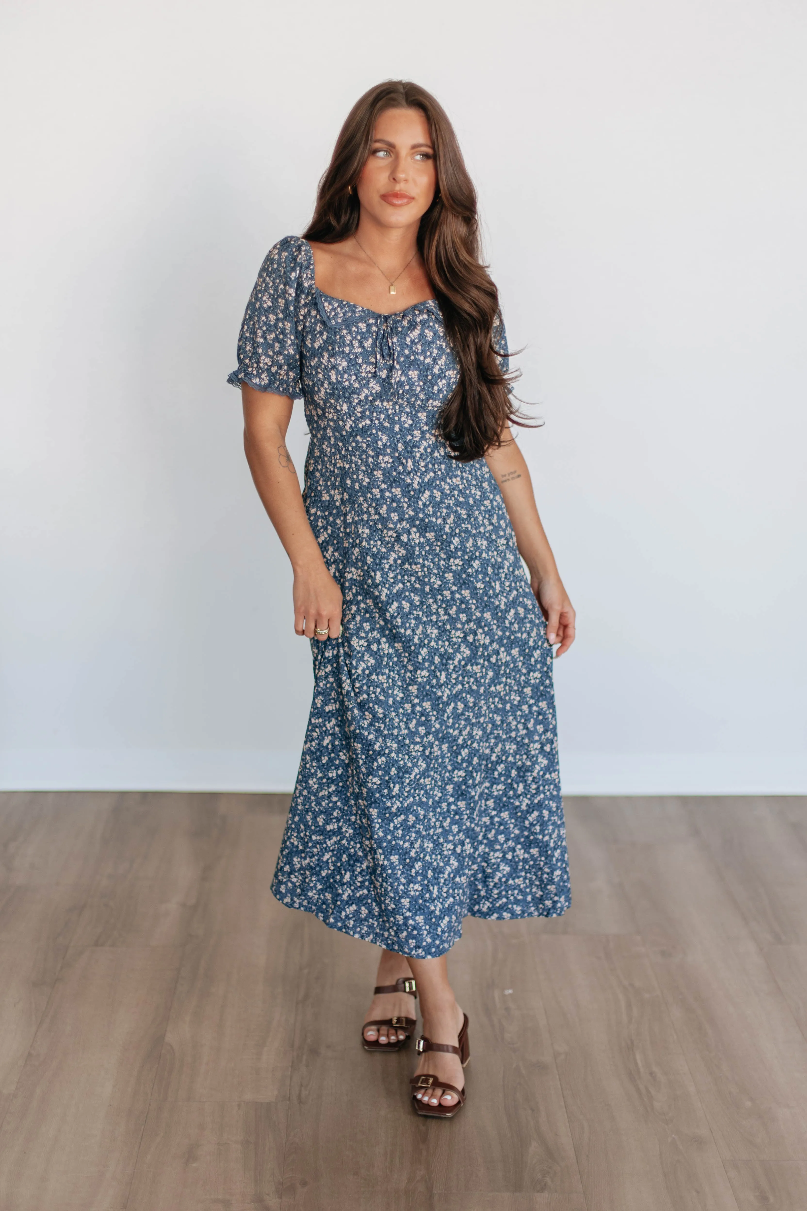 Rosalyn Floral Dress sold by Wild Oak Boutique product image thumbnail 3