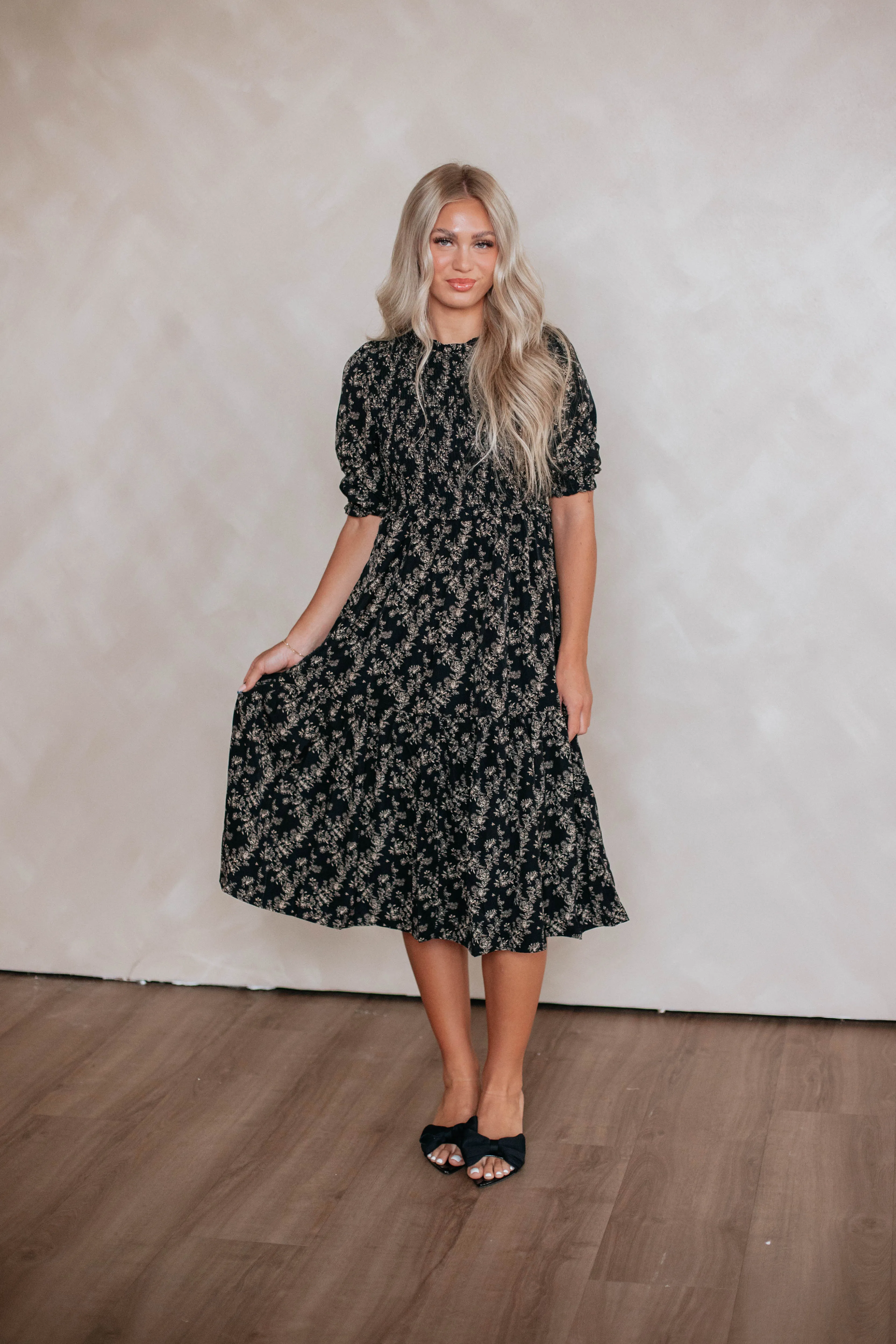 Cheyanne Midi Dress sold by Wild Oak Boutique