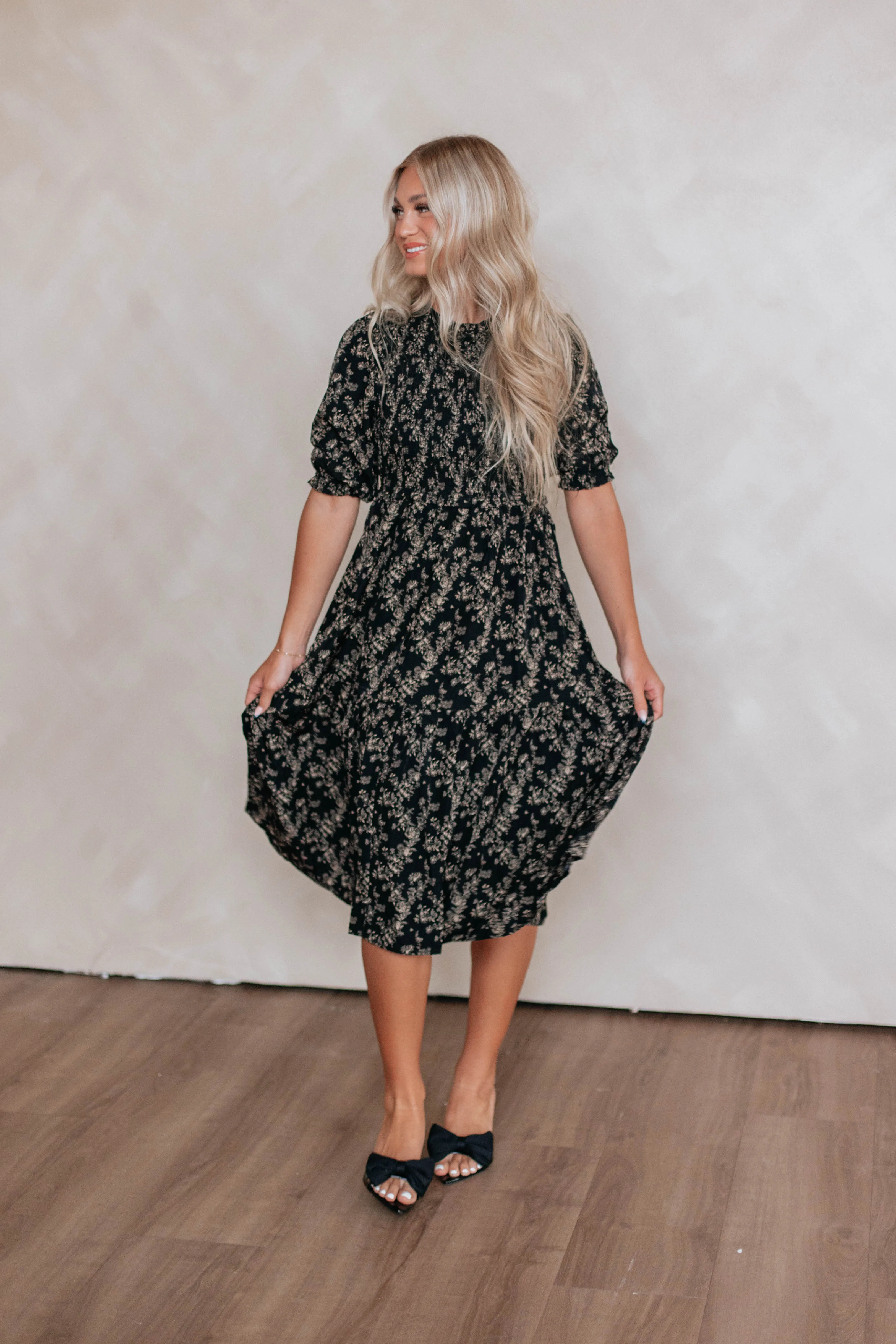 Cheyanne Midi Dress sold by Wild Oak Boutique product image thumbnail 2