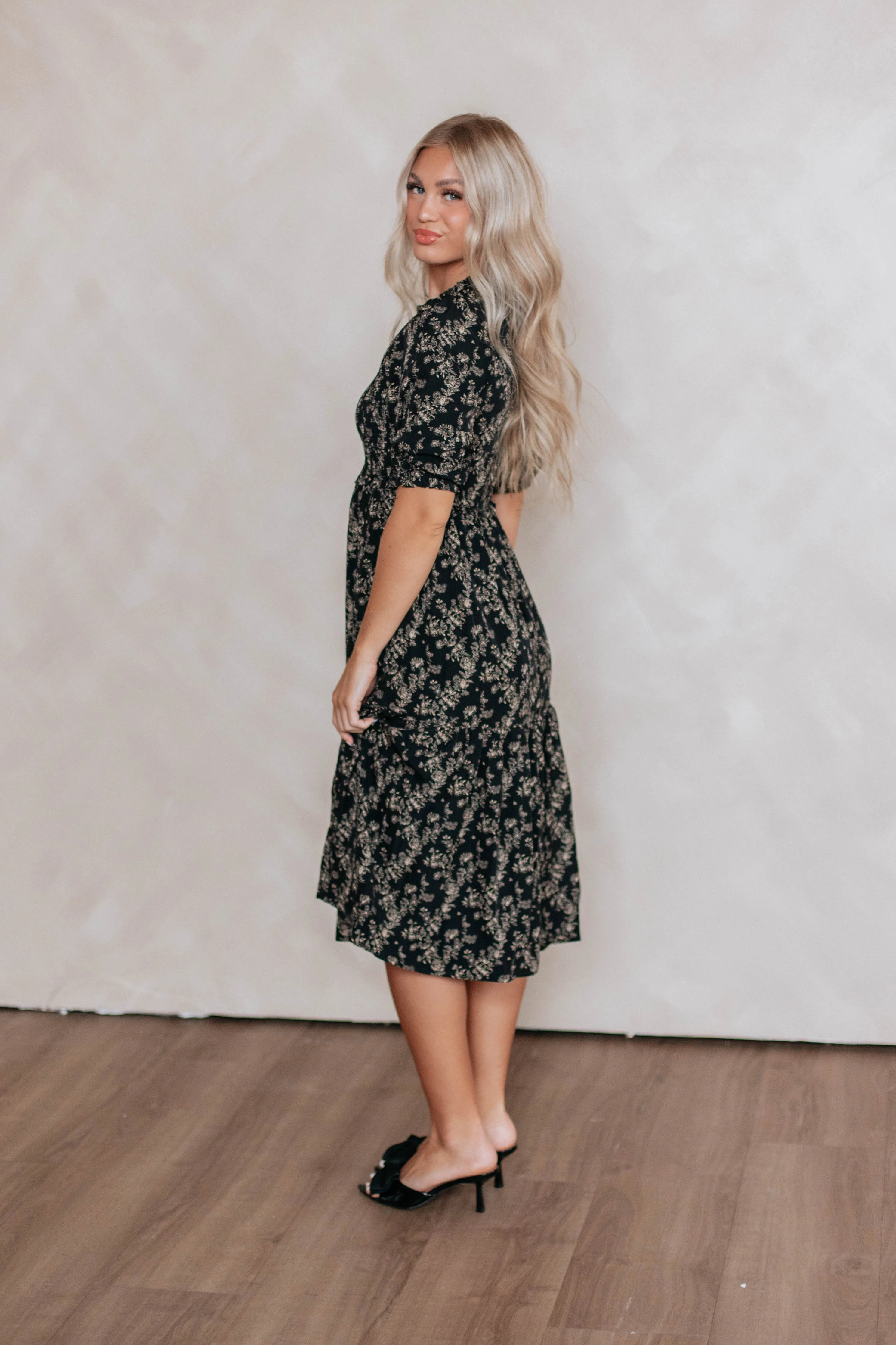 Cheyanne Midi Dress sold by Wild Oak Boutique product image thumbnail 3