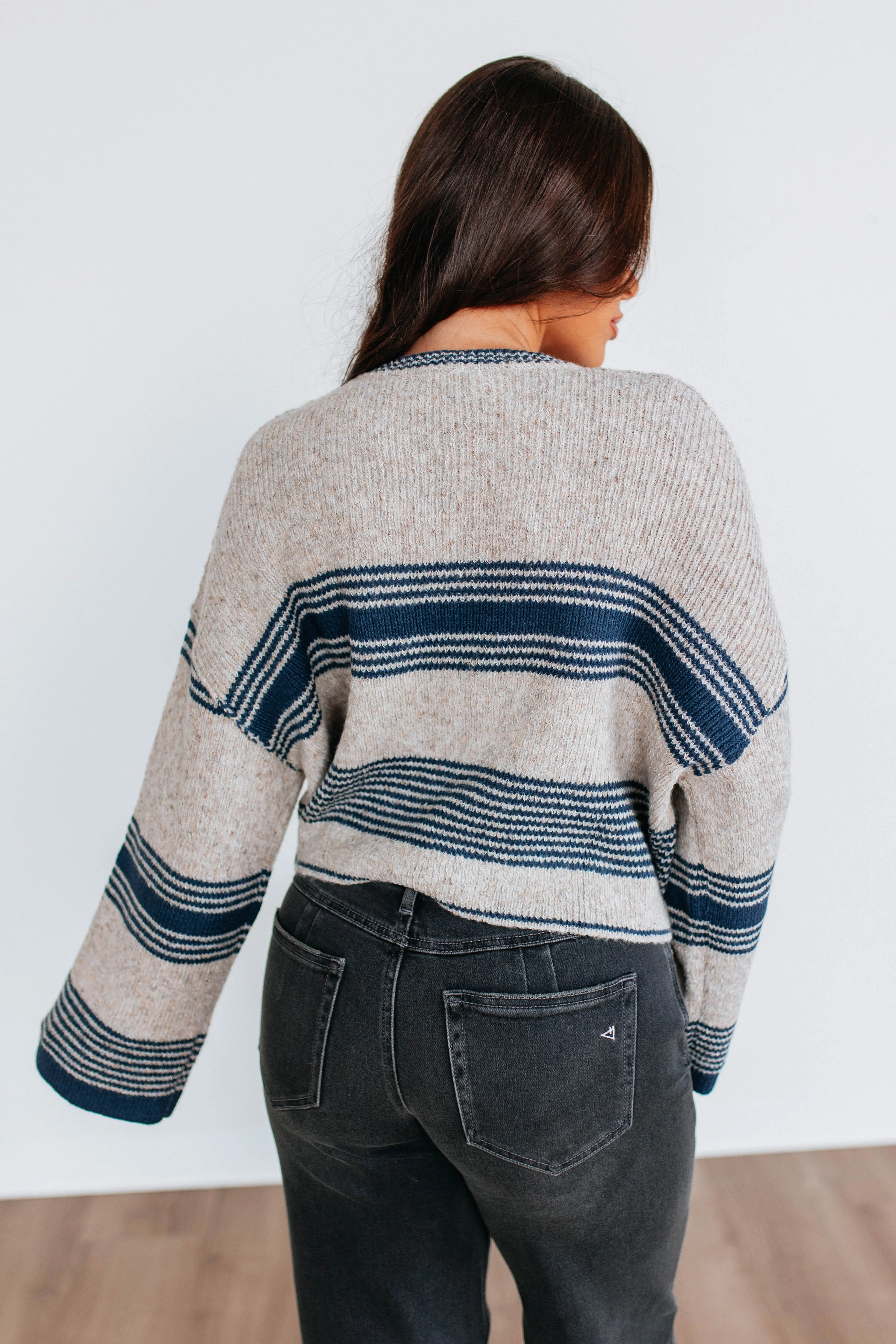 Judson Striped Sweater sold by Wild Oak Boutique product image thumbnail 5