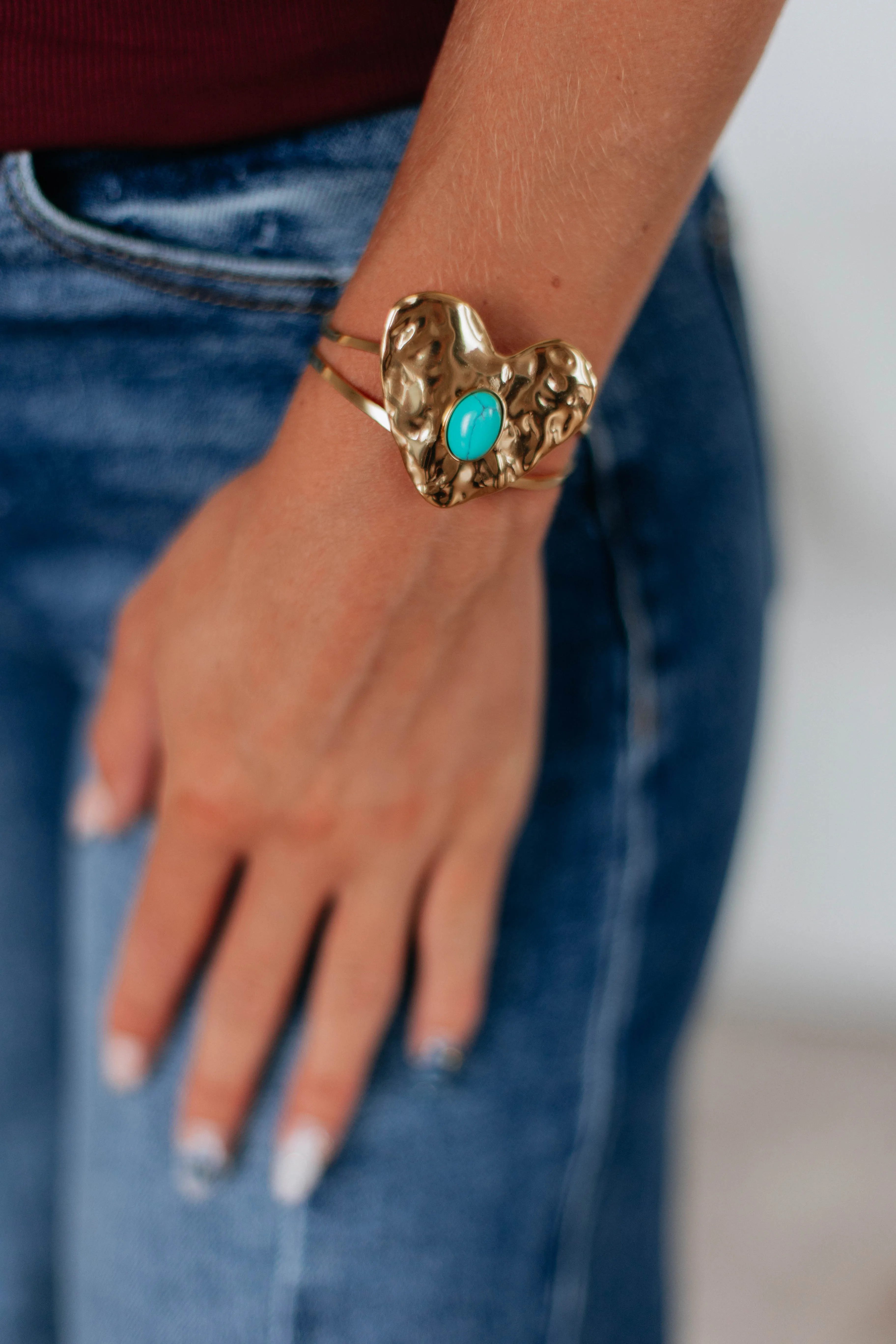 Forever Yours Bangle Bracelet sold by Wild Oak Boutique product image thumbnail 2